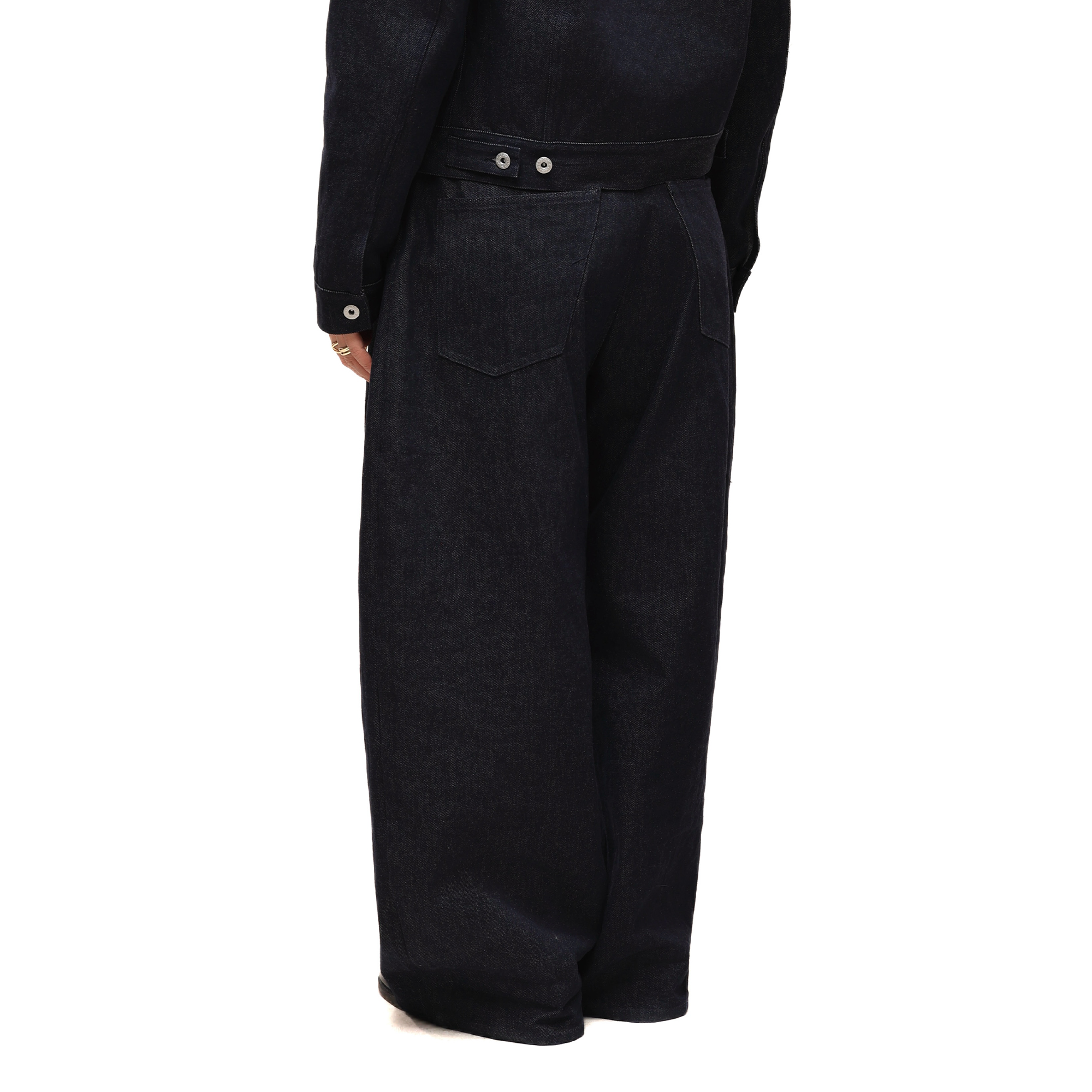 6CRAYON Indigo Baggy Wide-Leg Jeans