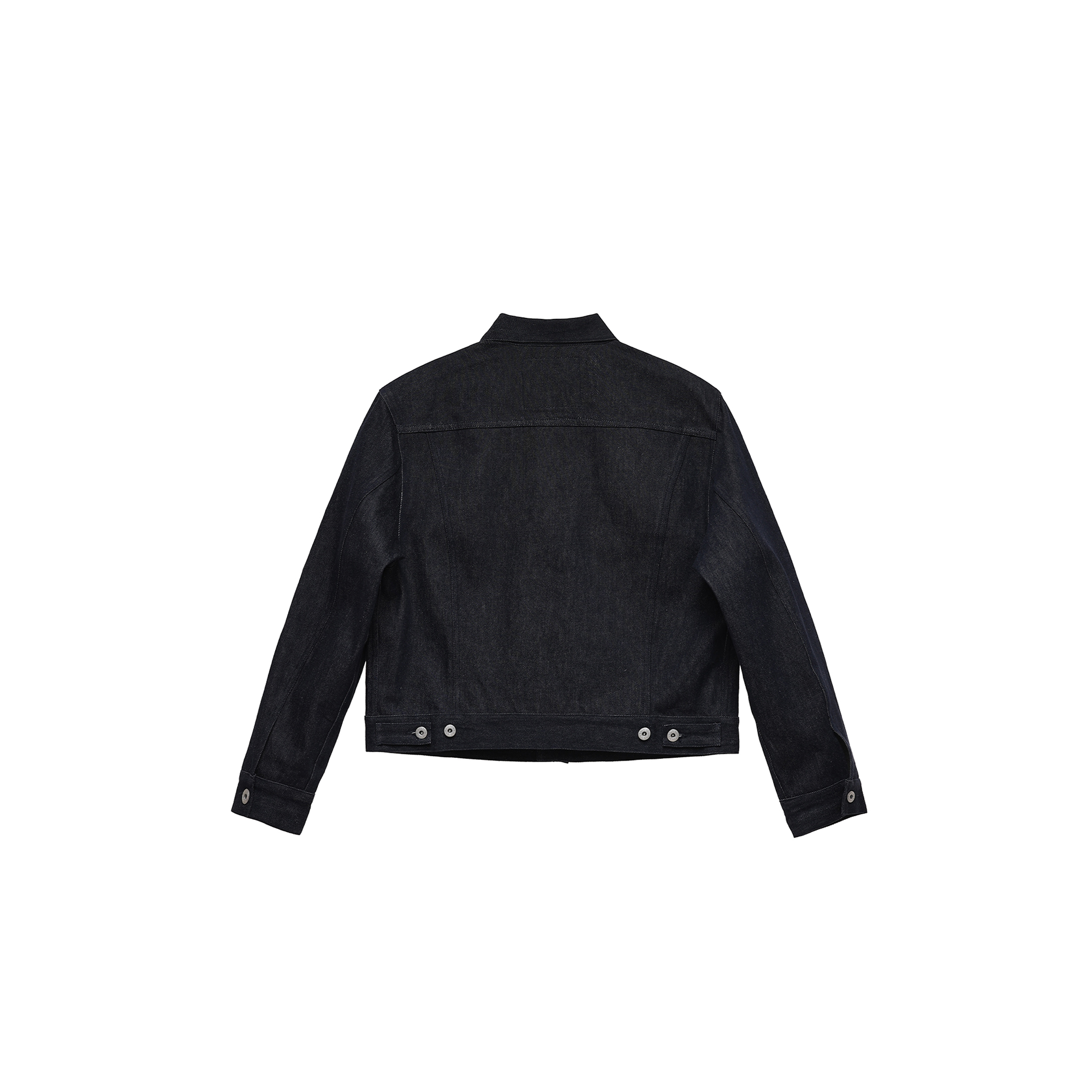 6CRAYON Indigo Denim Oversized Jacket