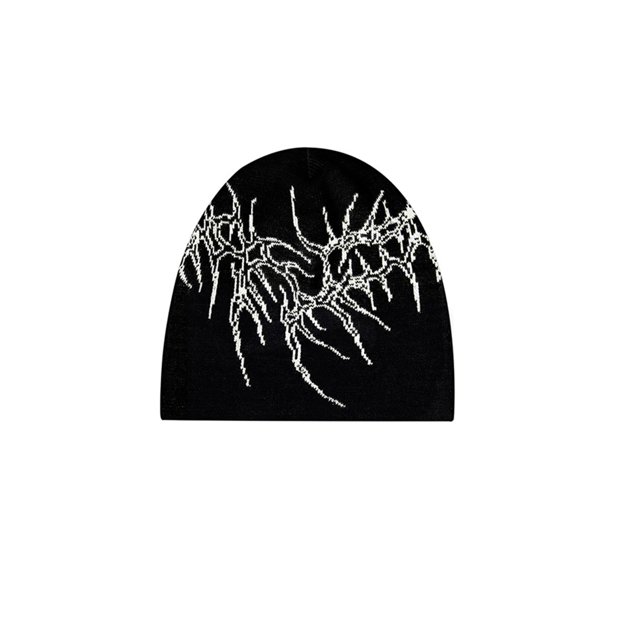 REBEL WAVE Bone Graphic Beanie