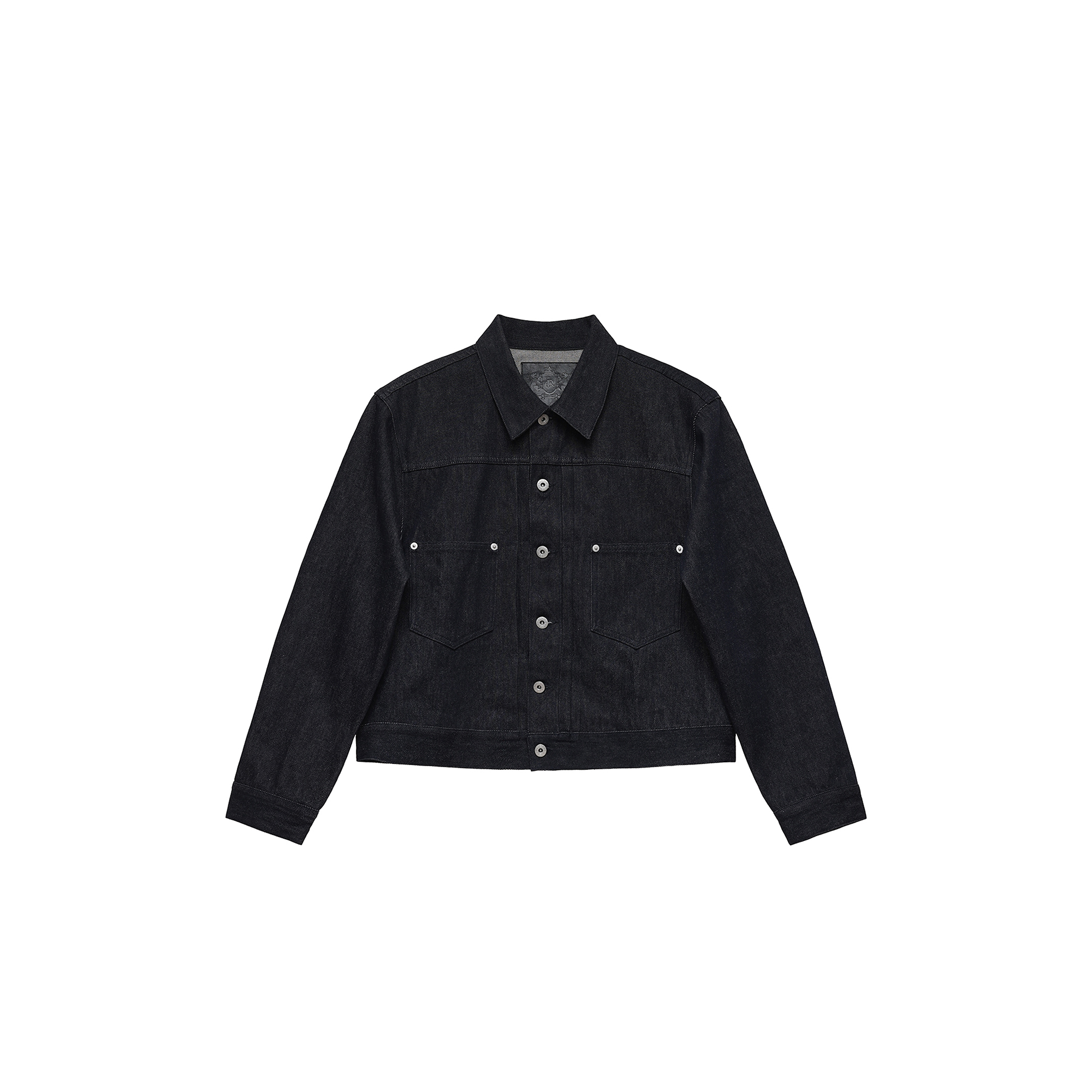 6CRAYON Indigo Denim Oversized Jacket