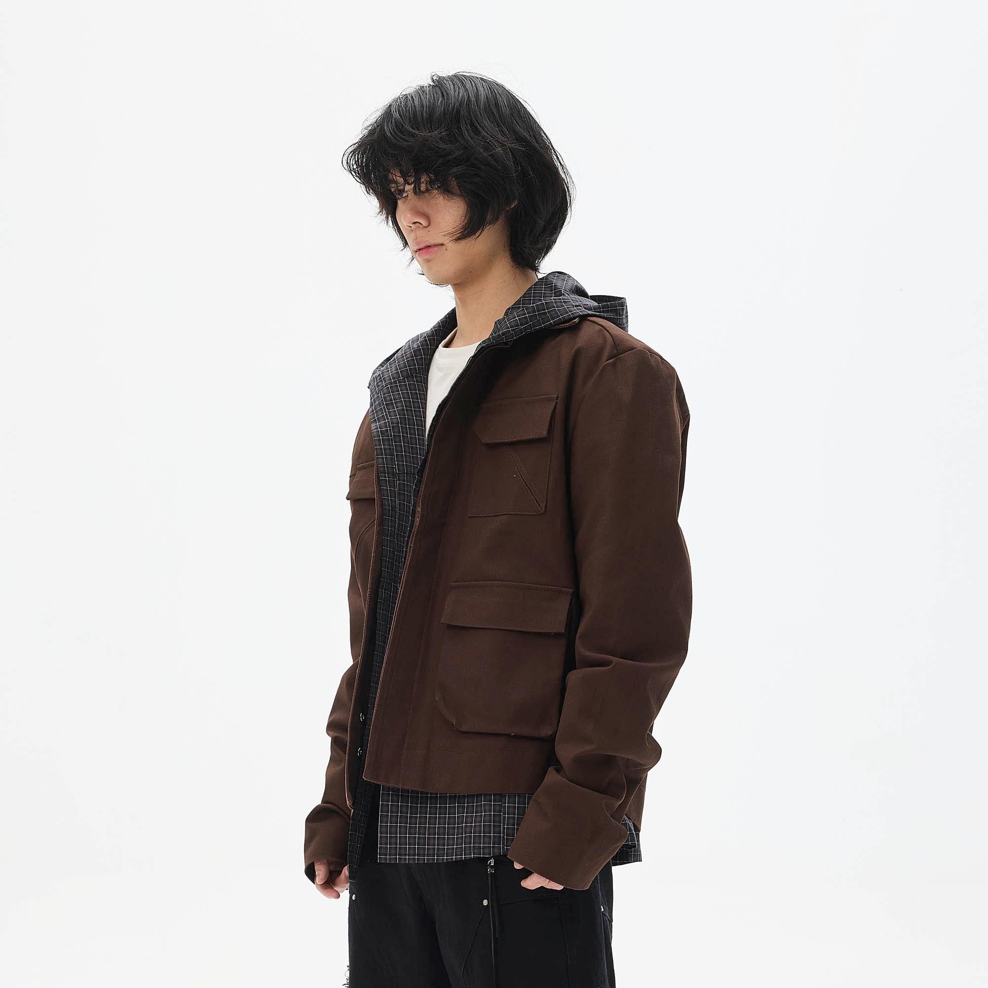 WHISTLEHUNTER Multi-Pocket Magnetic Closure Jacket