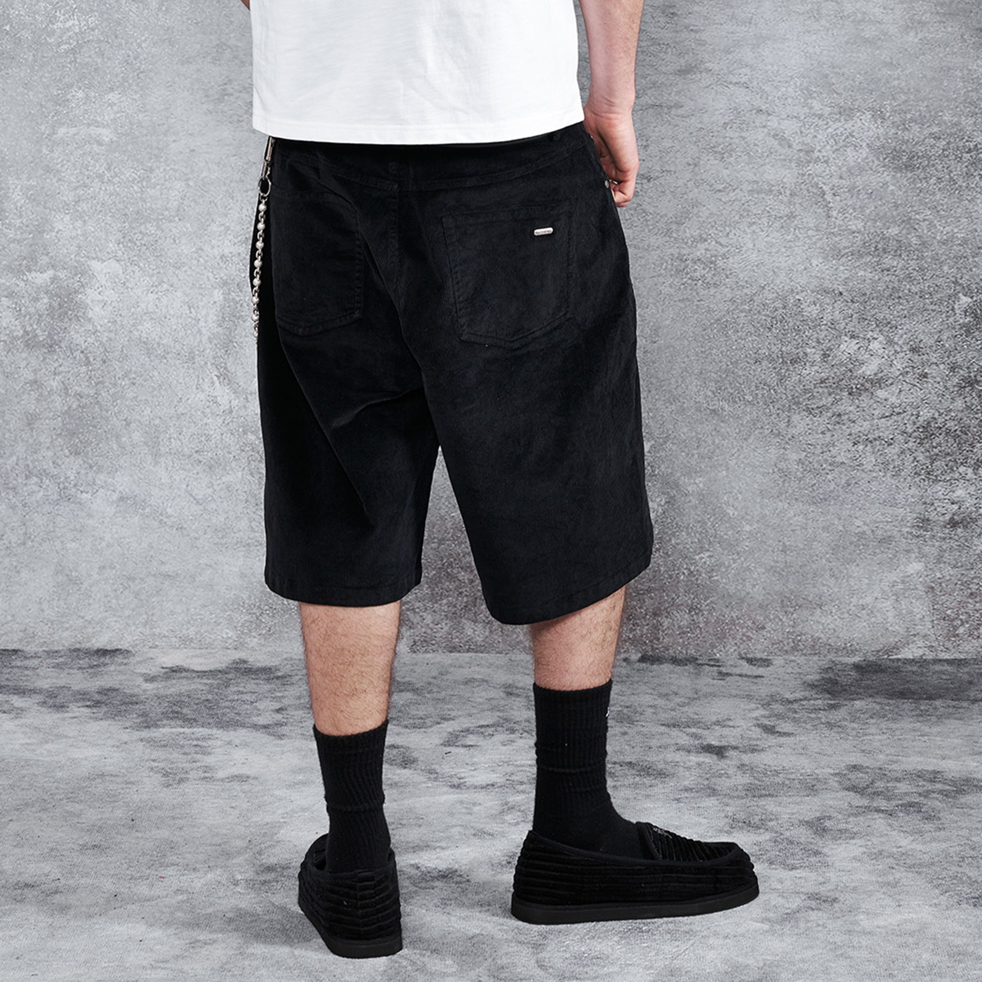 PMW Corduroy Straight-Leg Shorts, premium urban and streetwear designers apparel on PROJECTISR.com, PMW