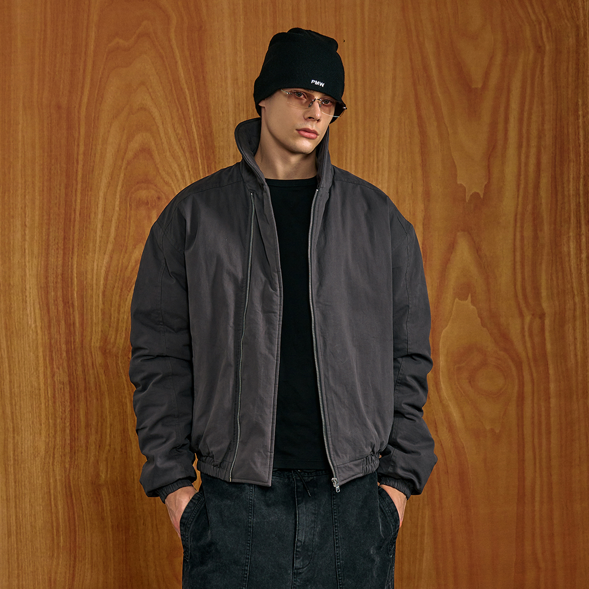 PMW Essential Stand-Collar Padded Jacket