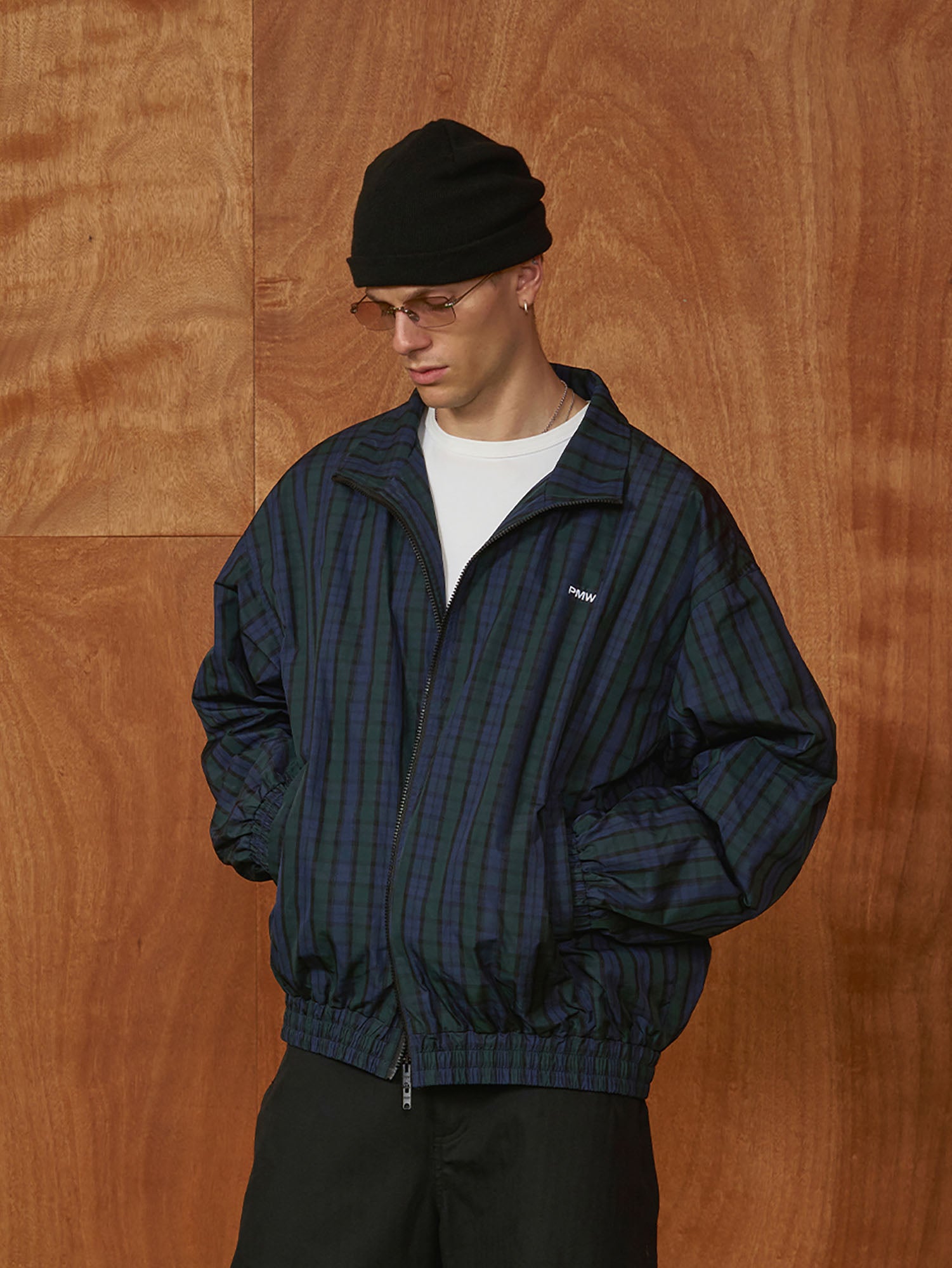PMW Retro Plaid Utility Jacket
