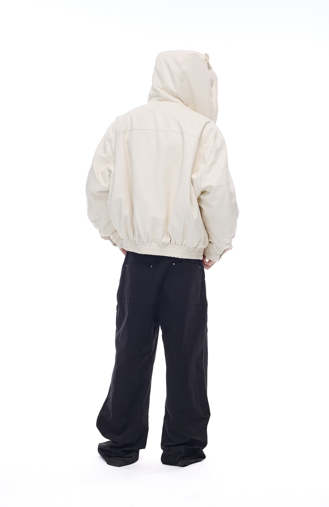 WHISTLEHUNTER Devil Horn Fleece-Lined Hooded Jacket