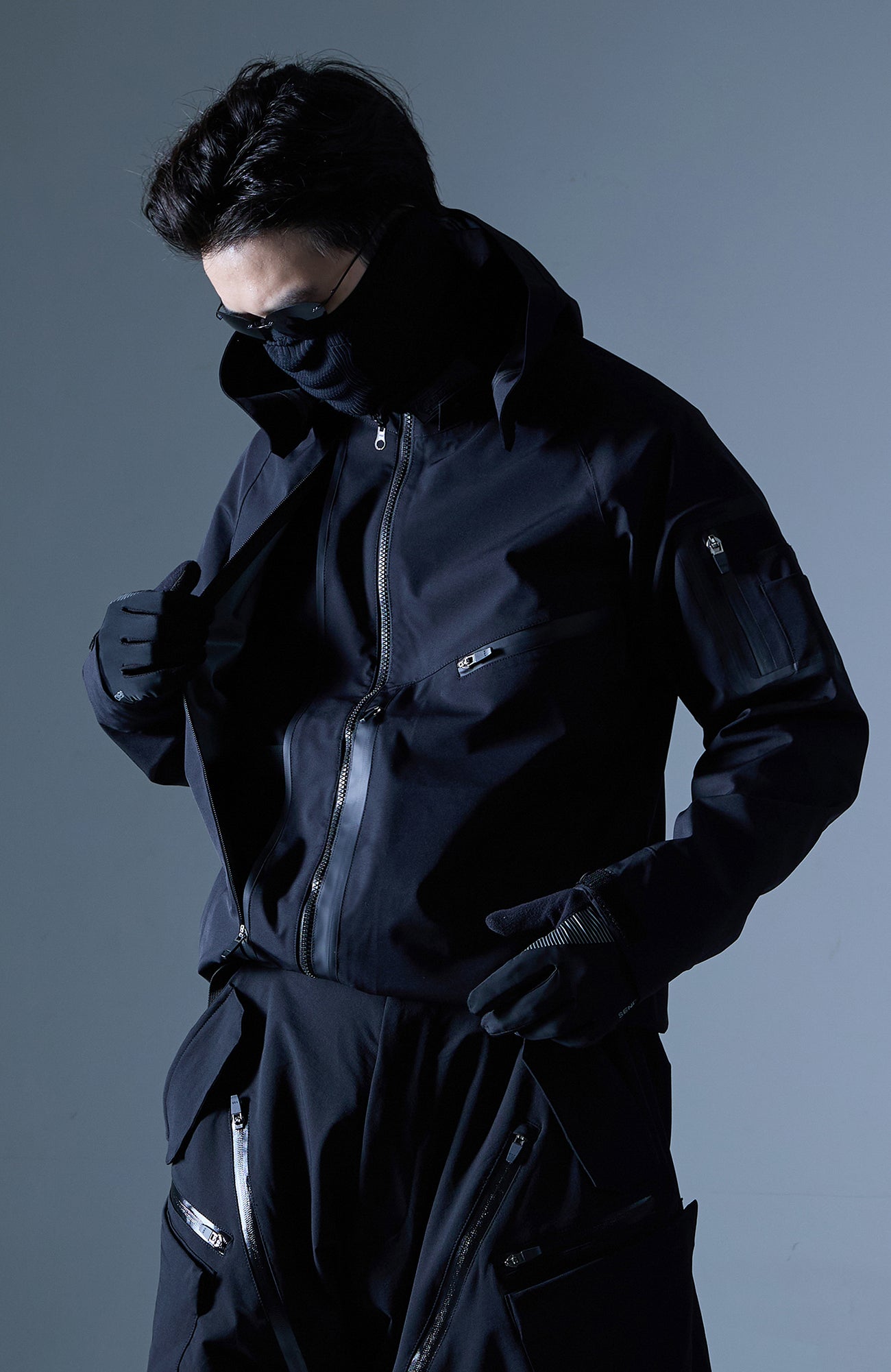 SILENSTORM Tactical Waterproof Taped Hooded Jacket