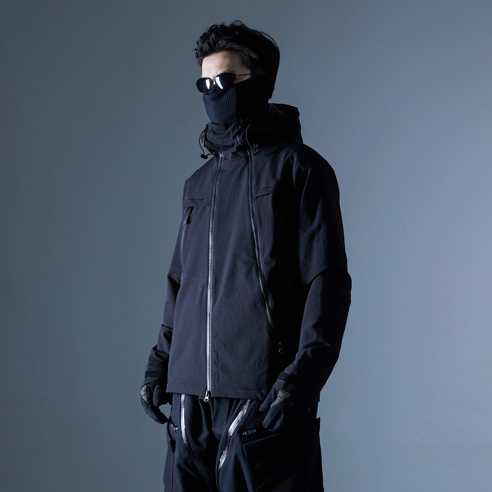 SILENSTORM Dual-Placket Softshell Hooded Jacket