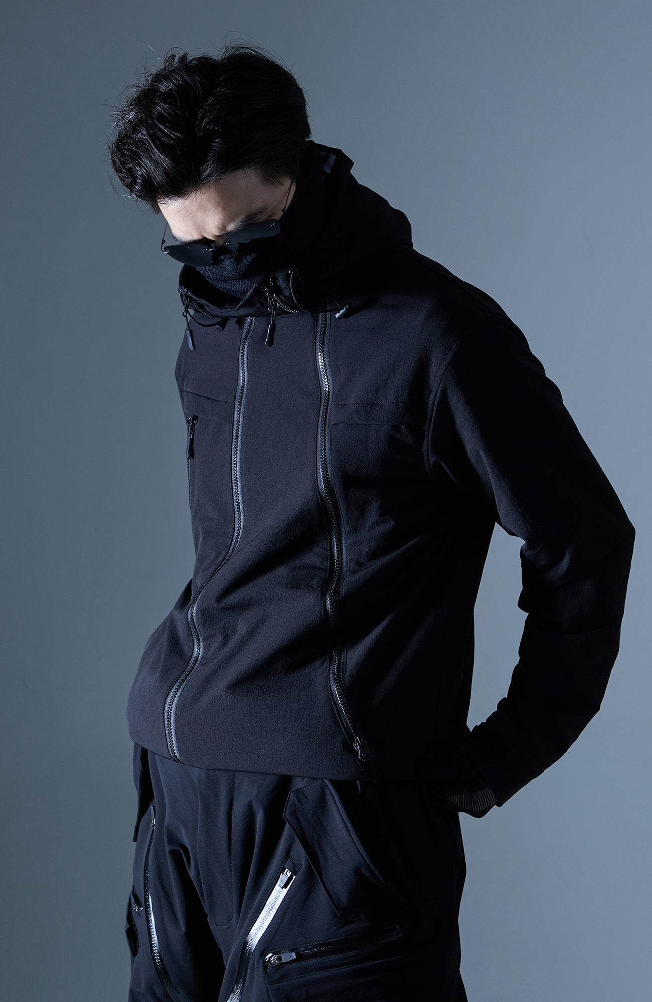 SILENSTORM Dual-Placket Softshell Hooded Jacket