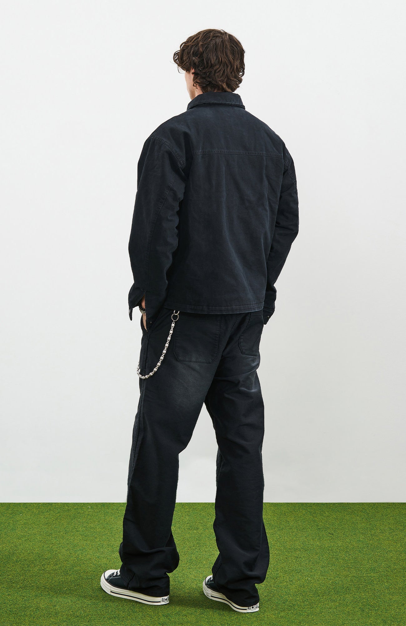 PMW Washed Cotton Buckle-Front Jacket, premium urban and streetwear designers apparel on PROJECTISR.com, PMW