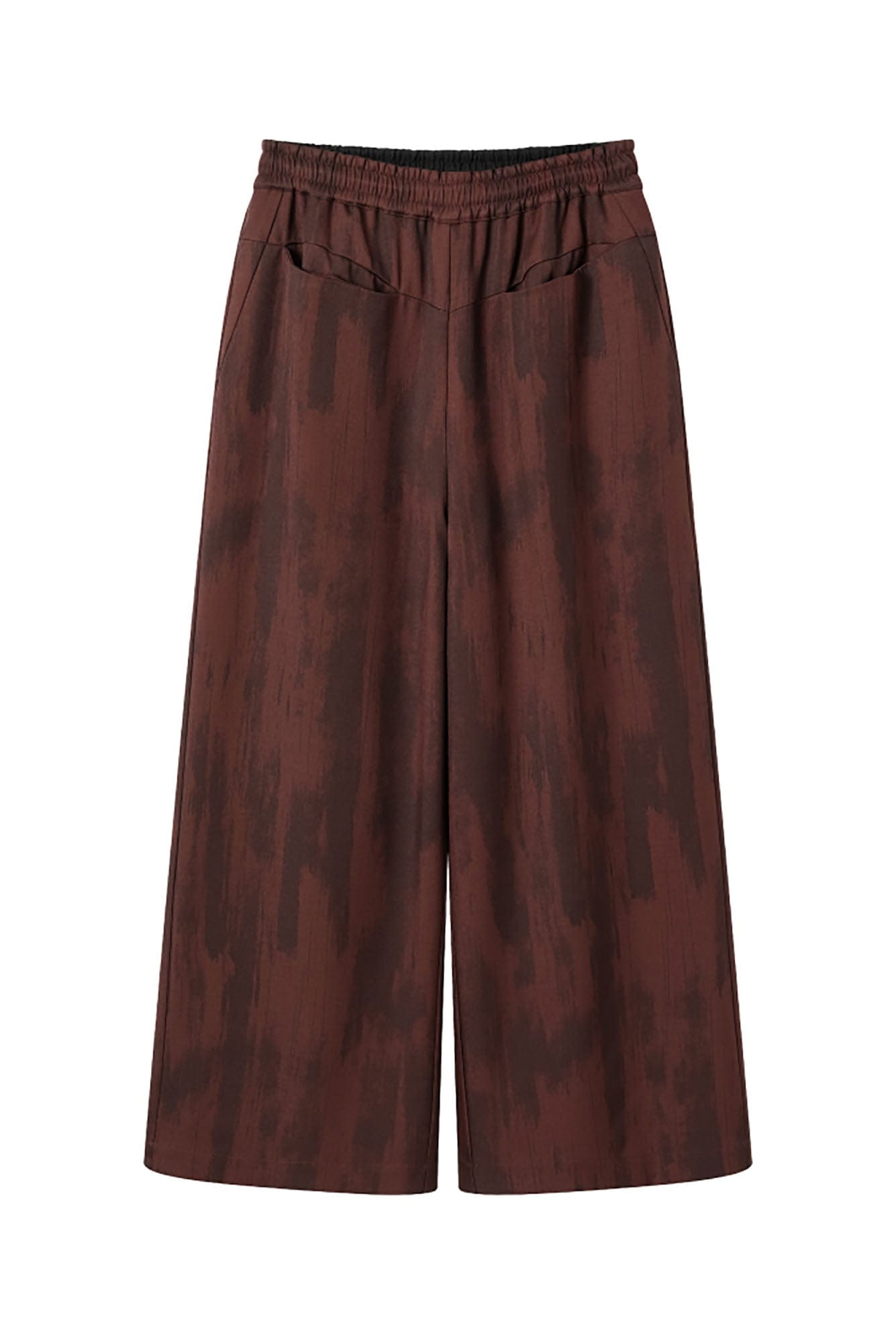ALVNG AR ANTS Tie-Dye Reversible Wide-Leg Drawstring Pants, premium urban and streetwear designers apparel on PROJECTISR.com, ALVNG AR ANTS