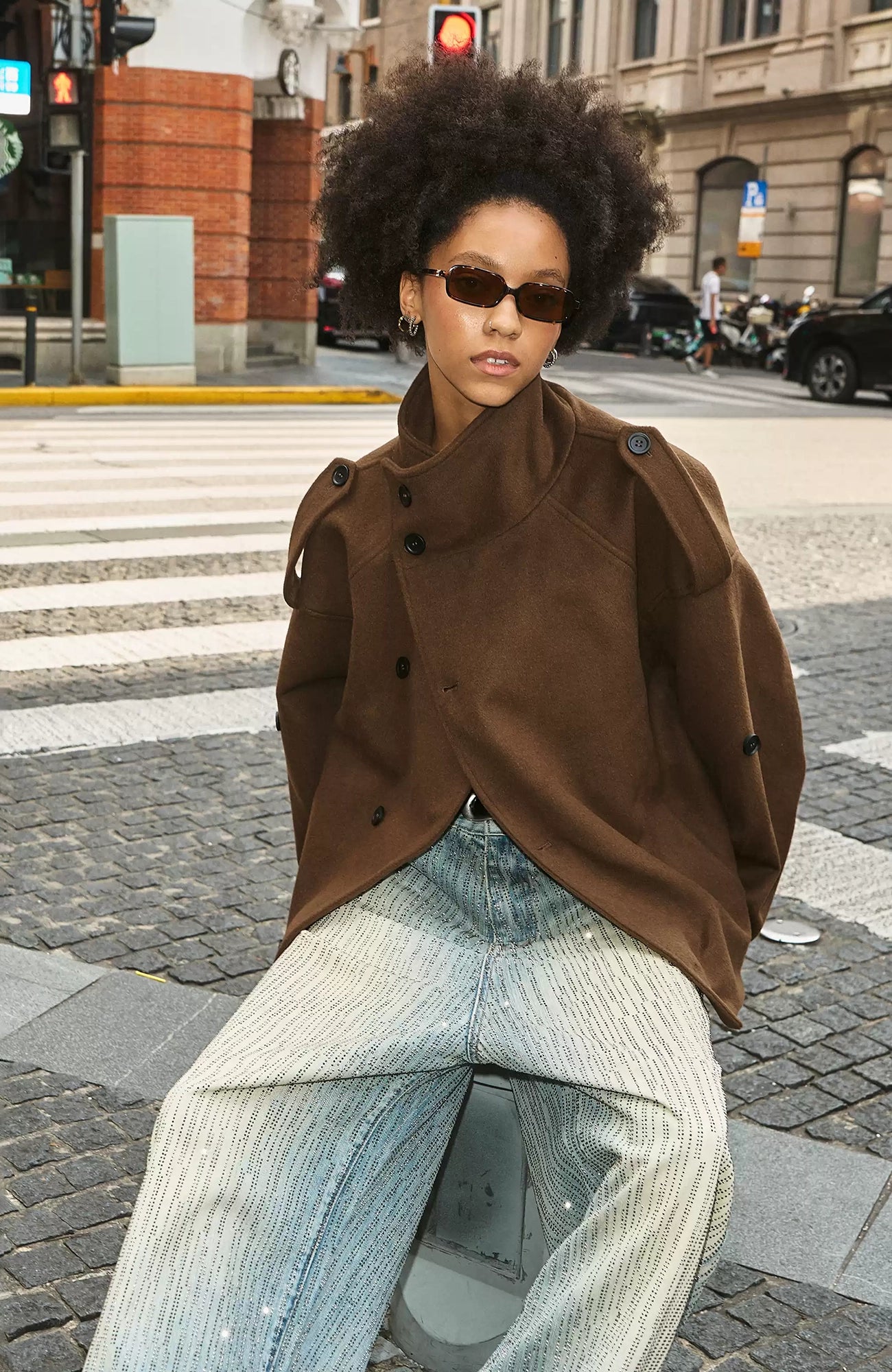 STEEPC Savile Wool Short Coat