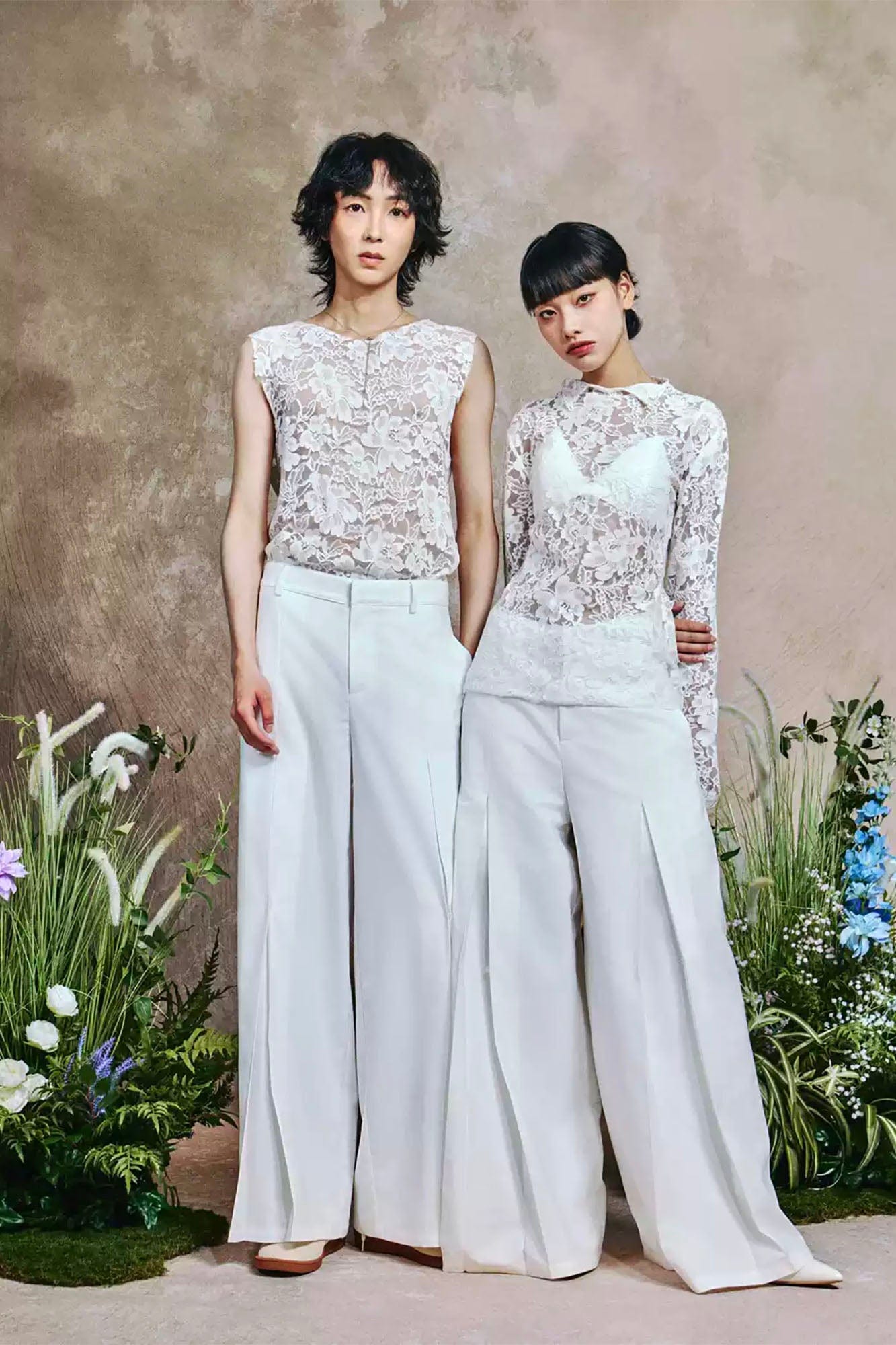 OIPWORD Middle-Pleated Oversized Trousers, premium urban and streetwear designers apparel on PROJECTISR.com, OIPWORD