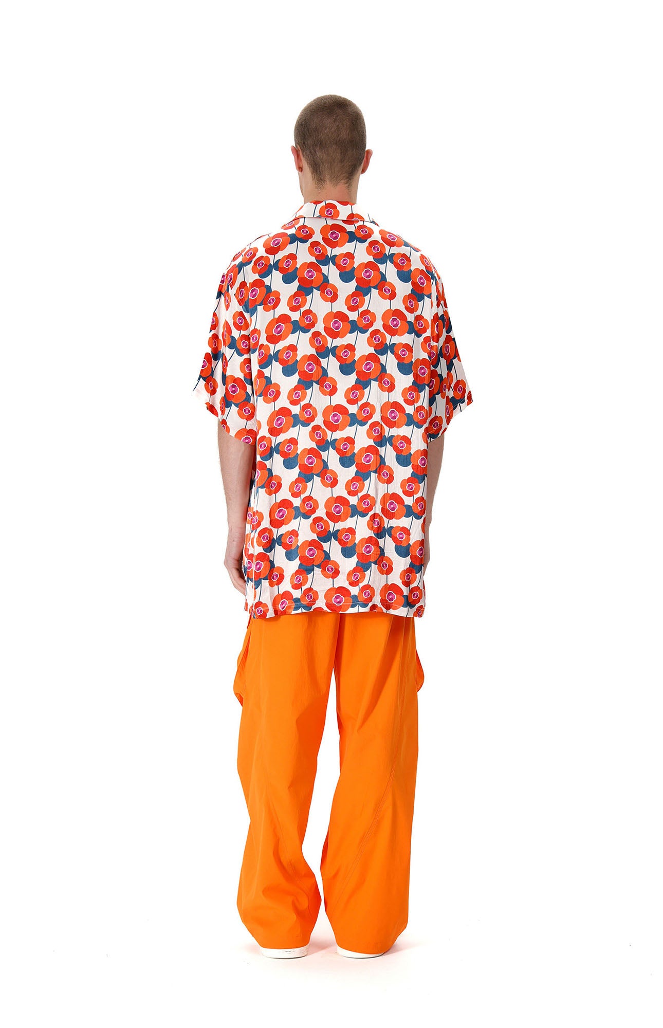 VANN VALRENCE Bloom Full-Print Half Shirt, premium urban and streetwear designers apparel on PROJECTISR.com, VANN VALRENCE