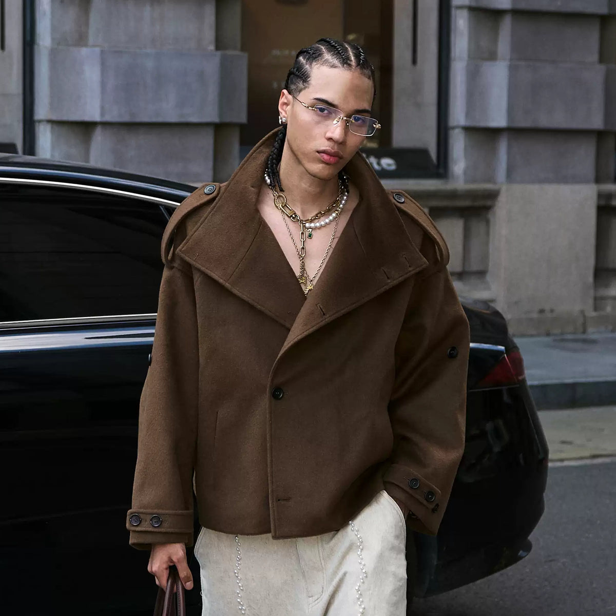 STEEPC Savile Wool Short Coat