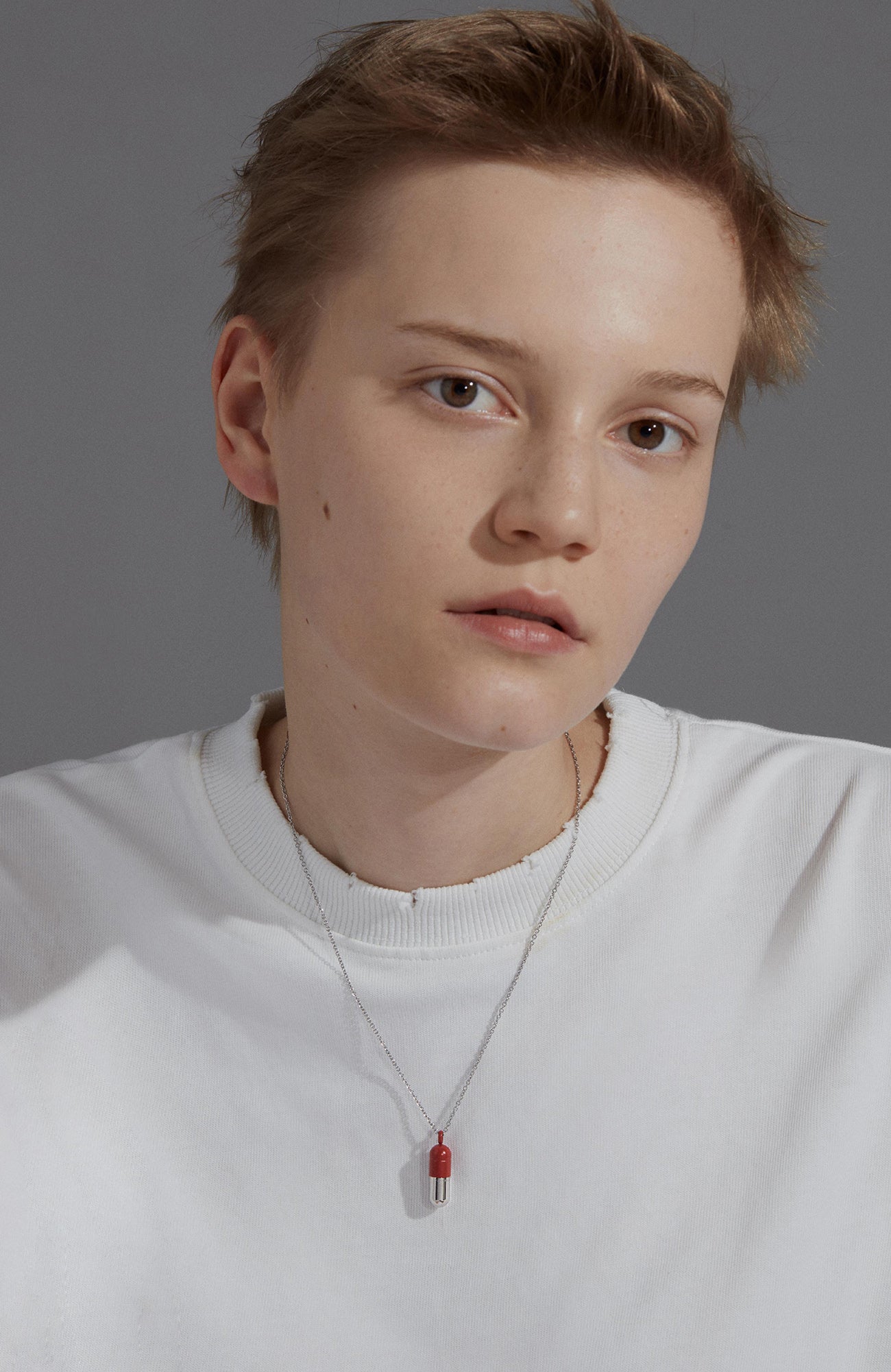 YURITAN Capsule Pendant Necklace