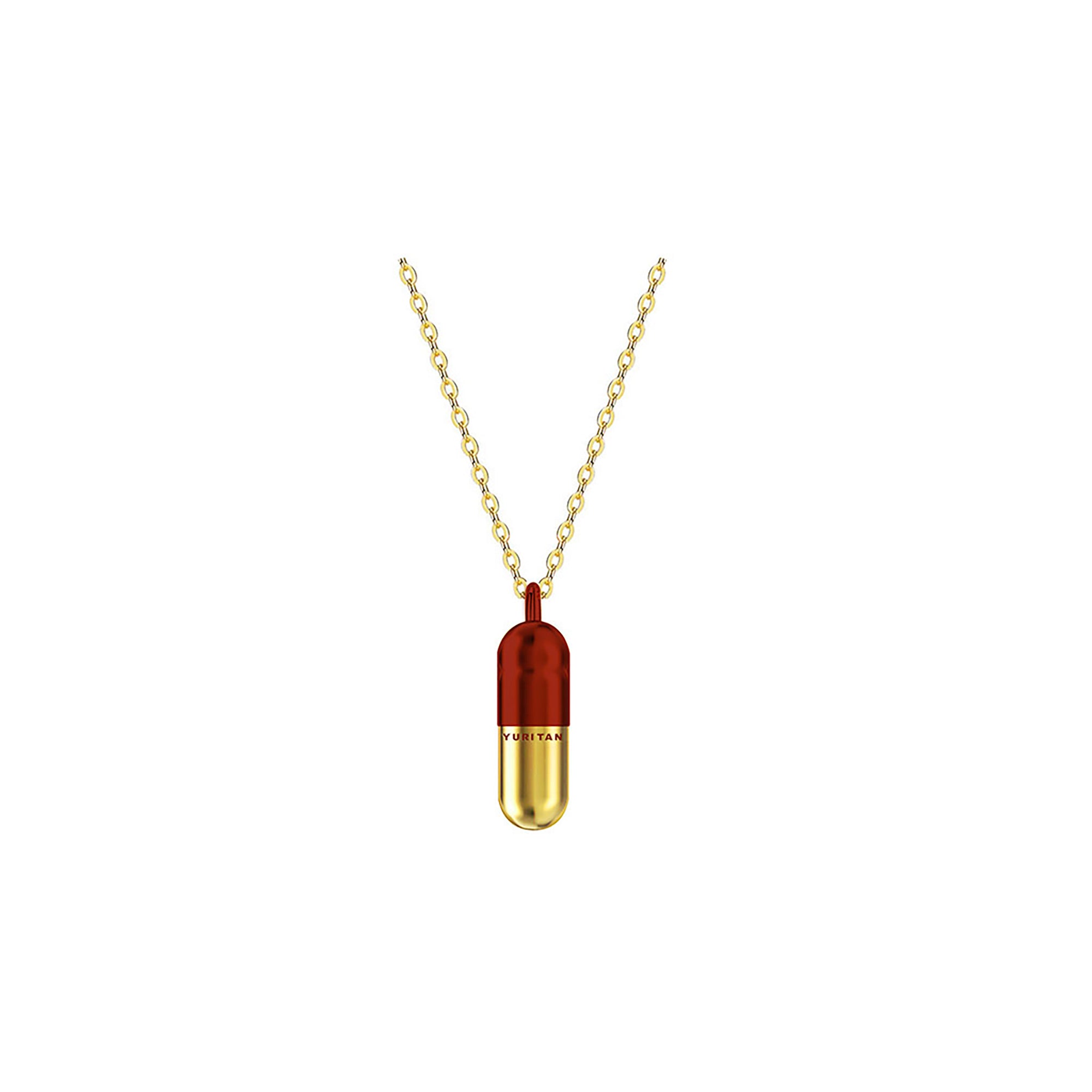 YURITAN Capsule Pendant Necklace
