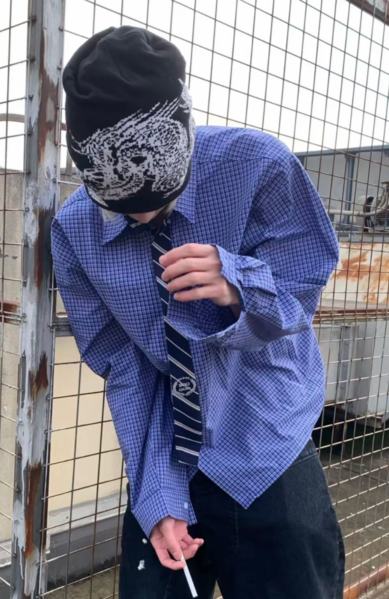 REGEN ZONE Dragon Graphic Kendo Beanie