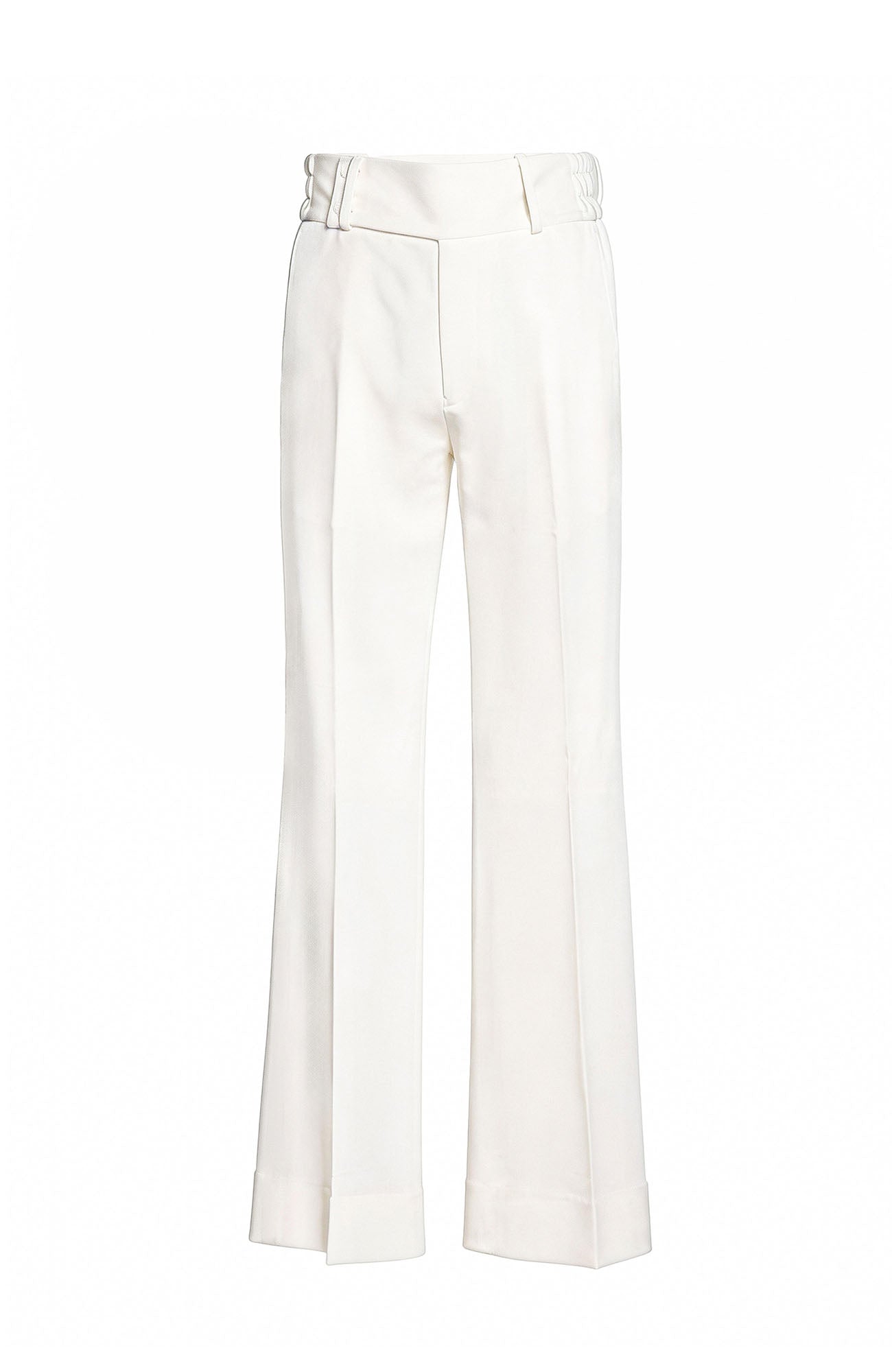 SHANG JIE Slim Flared Suit Pants