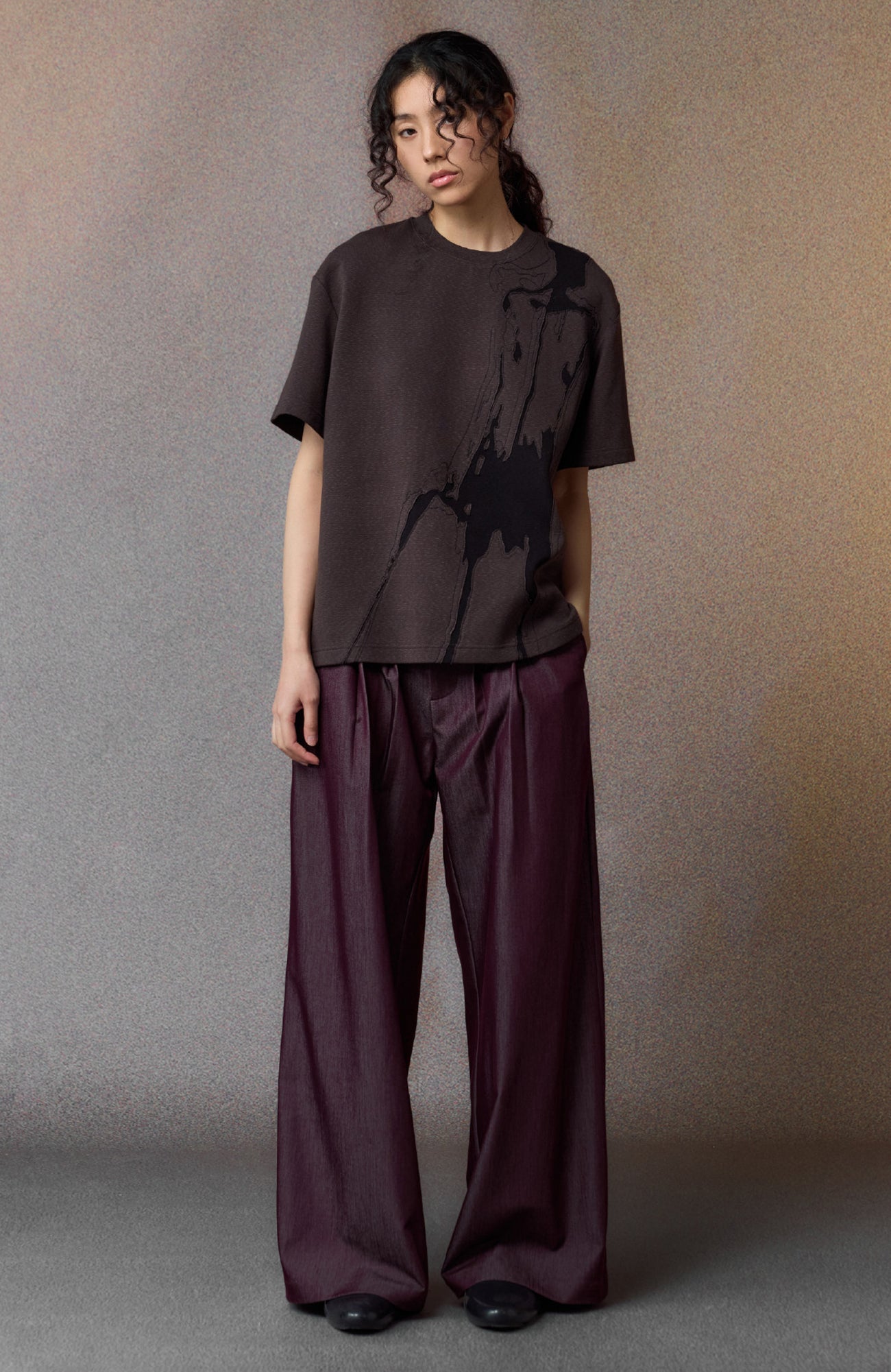 ALVNG AR ANTS Multi-Pleat Straight-Leg Trousers, premium urban and streetwear designers apparel on PROJECTISR.com, ALVNG AR ANTS