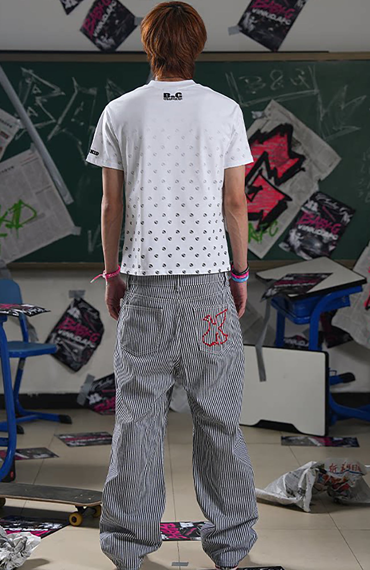 VINKID Leopard LOGO Graphic Tee