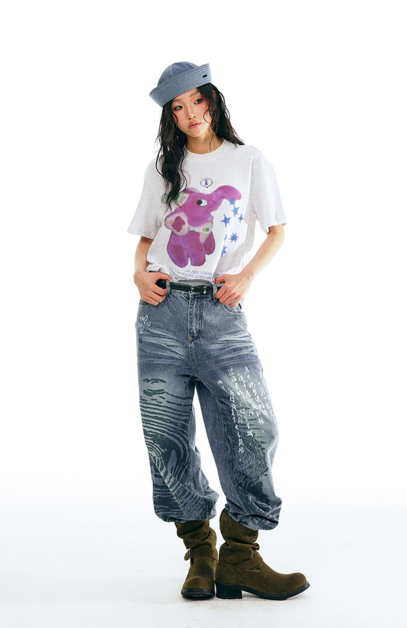 1997 POSTOFFICE Pixel Graphic T-Shirt, premium urban and streetwear designers apparel on PROJECTISR.com, 1997 POSTOFFICE