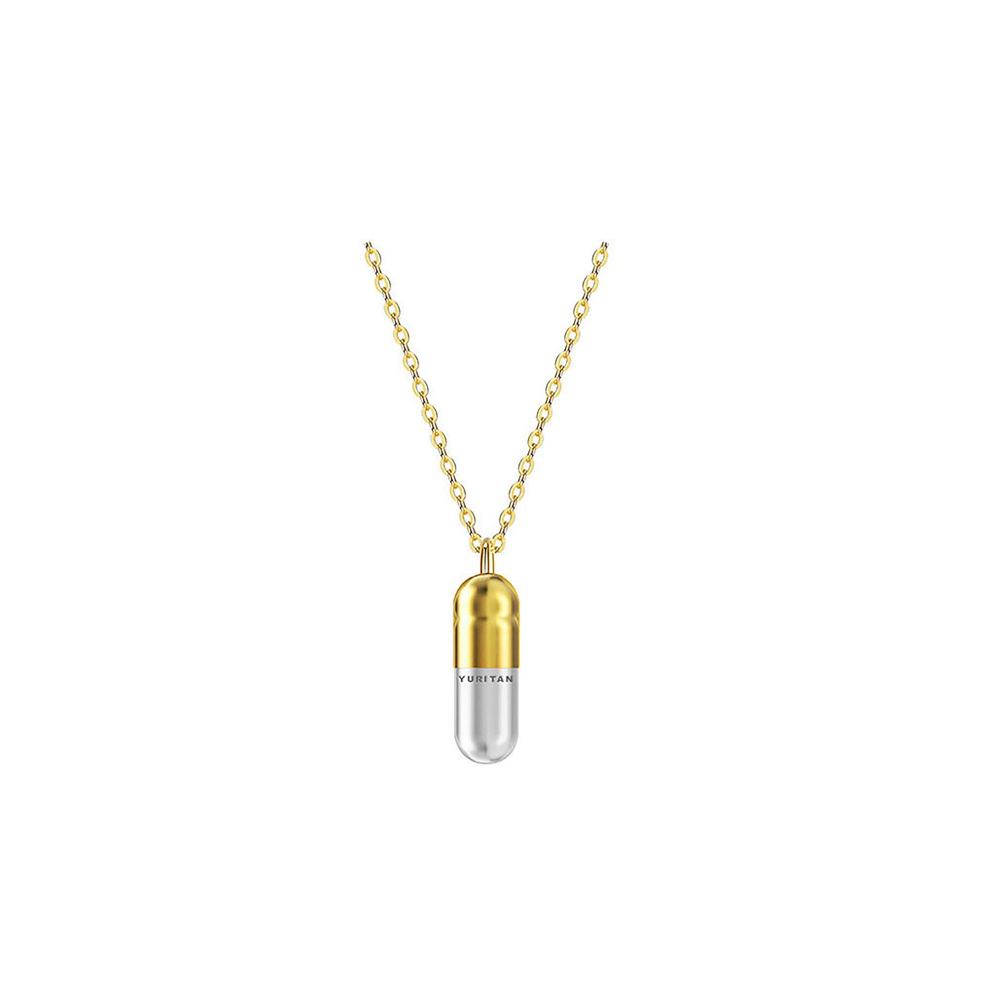 YURITAN Capsule Pendant Necklace