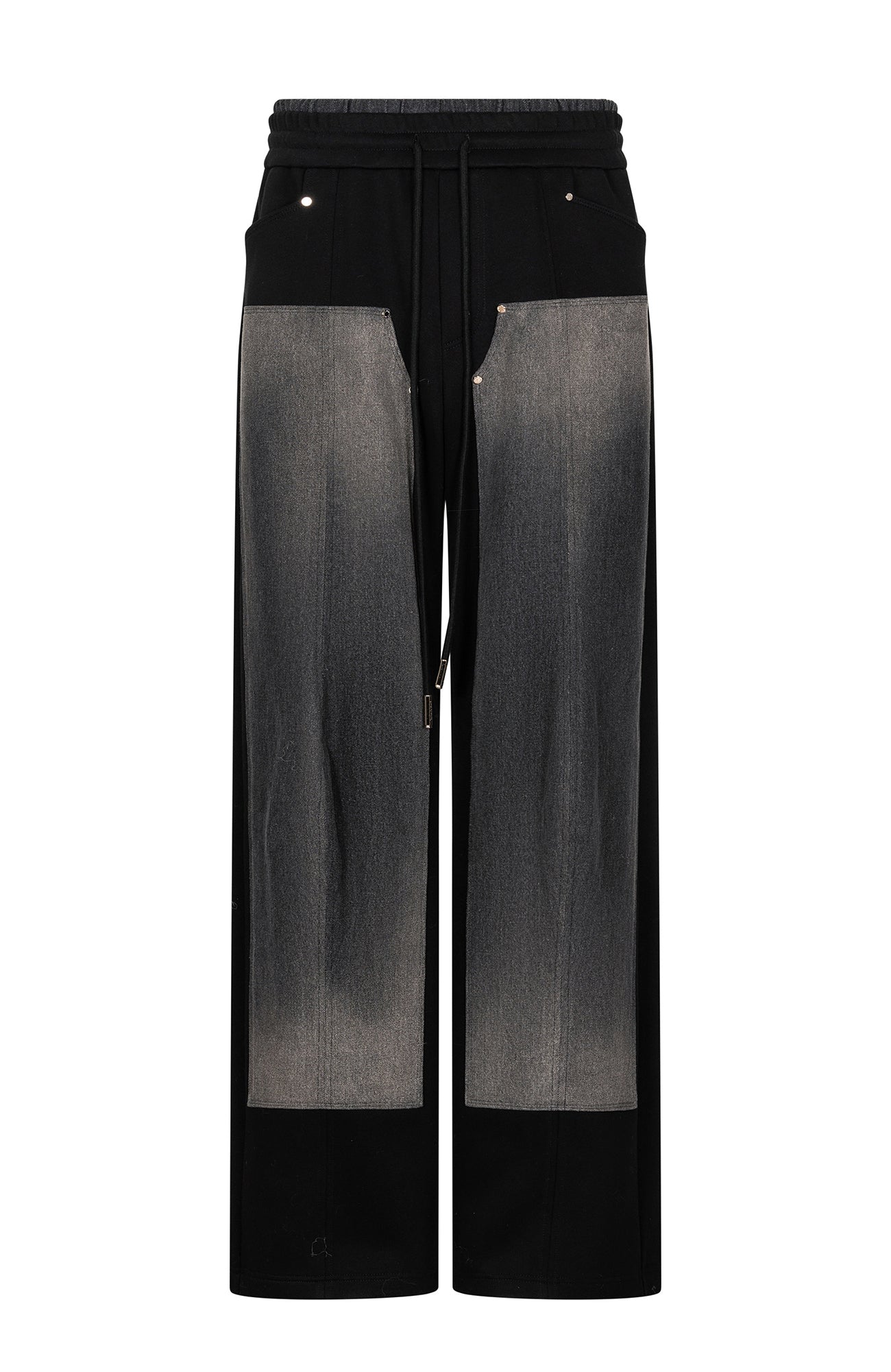 TIWILLTANG Double-Knee Washed Panel Pants