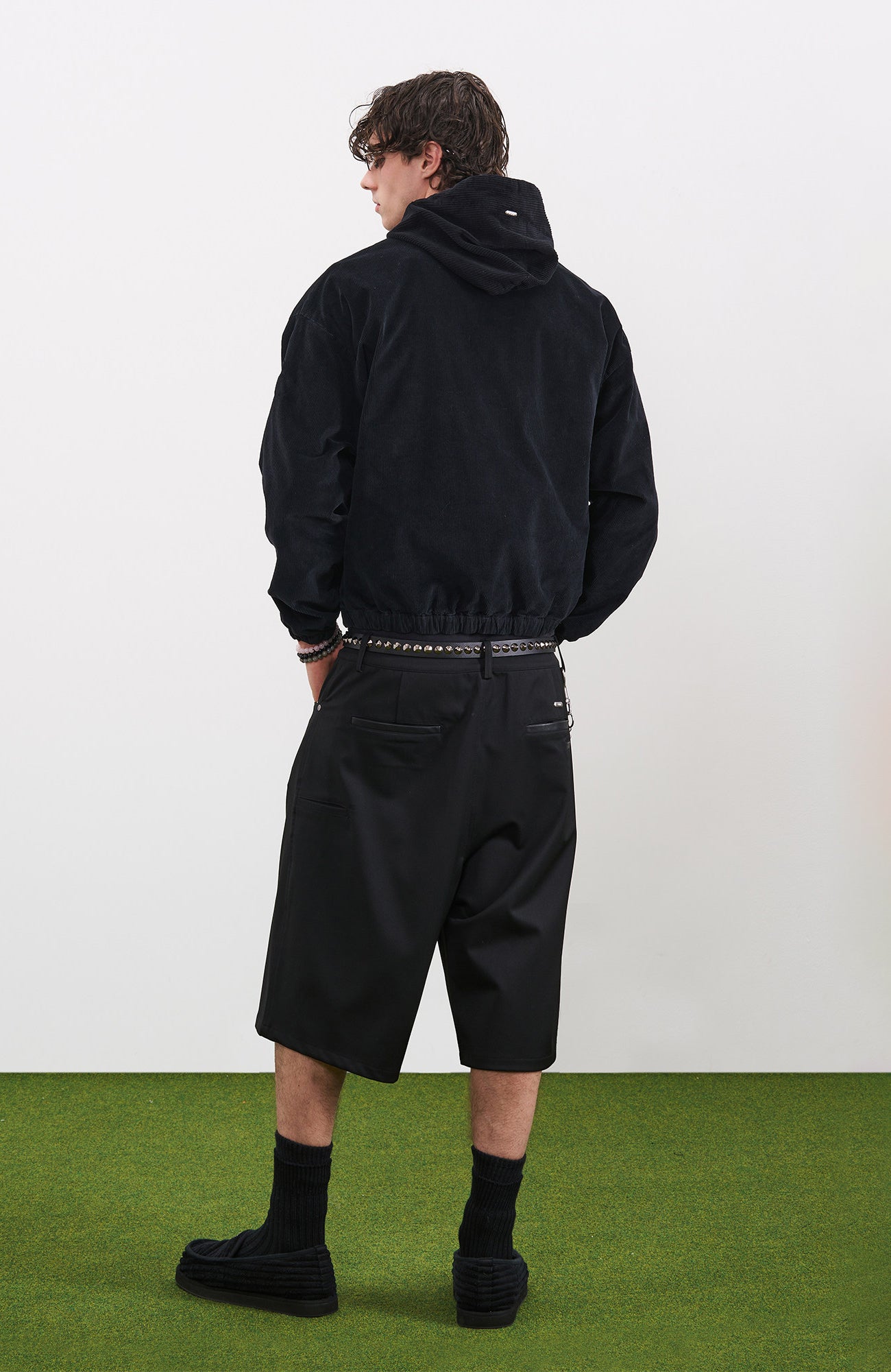 PMW Washed Corduroy Zip-Up Hoodie, premium urban and streetwear designers apparel on PROJECTISR.com, PMW