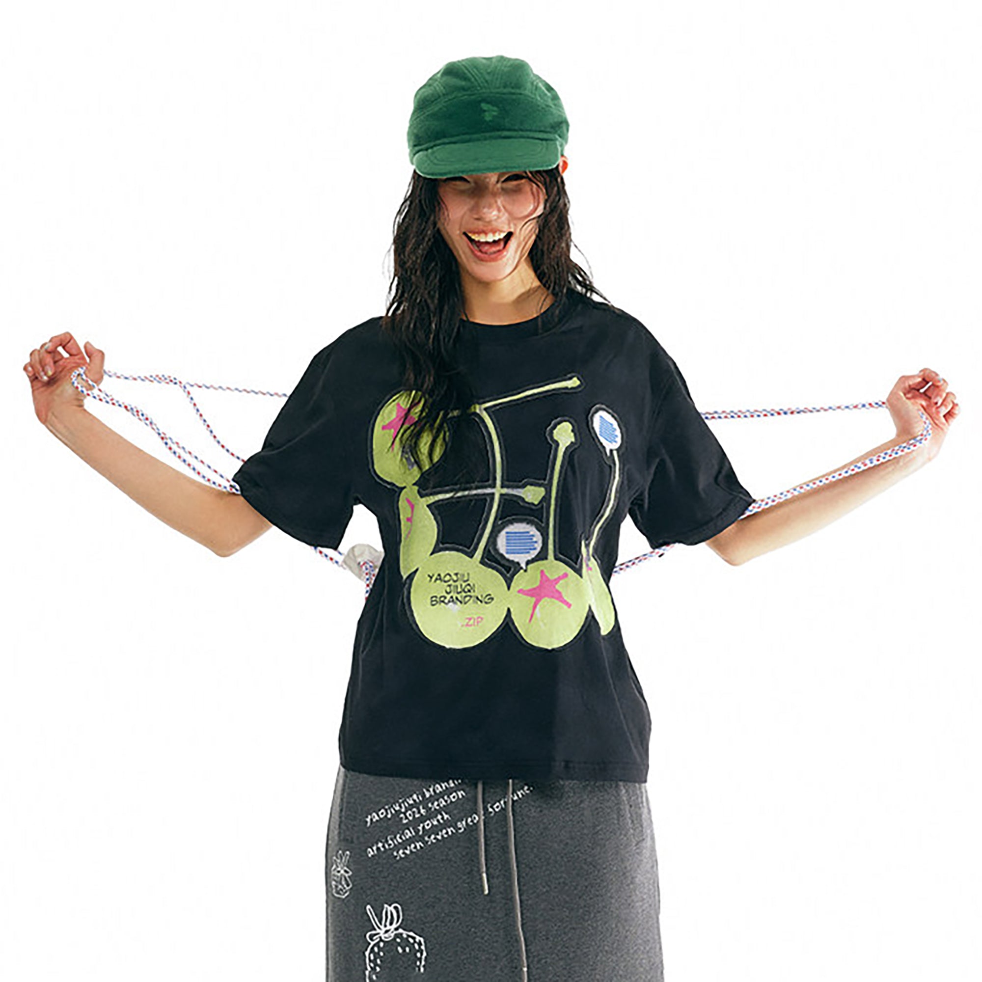 1997 POSTOFFICE Cherry Graphic Tee, premium urban and streetwear designers apparel on PROJECTISR.com, 1997 POSTOFFICE