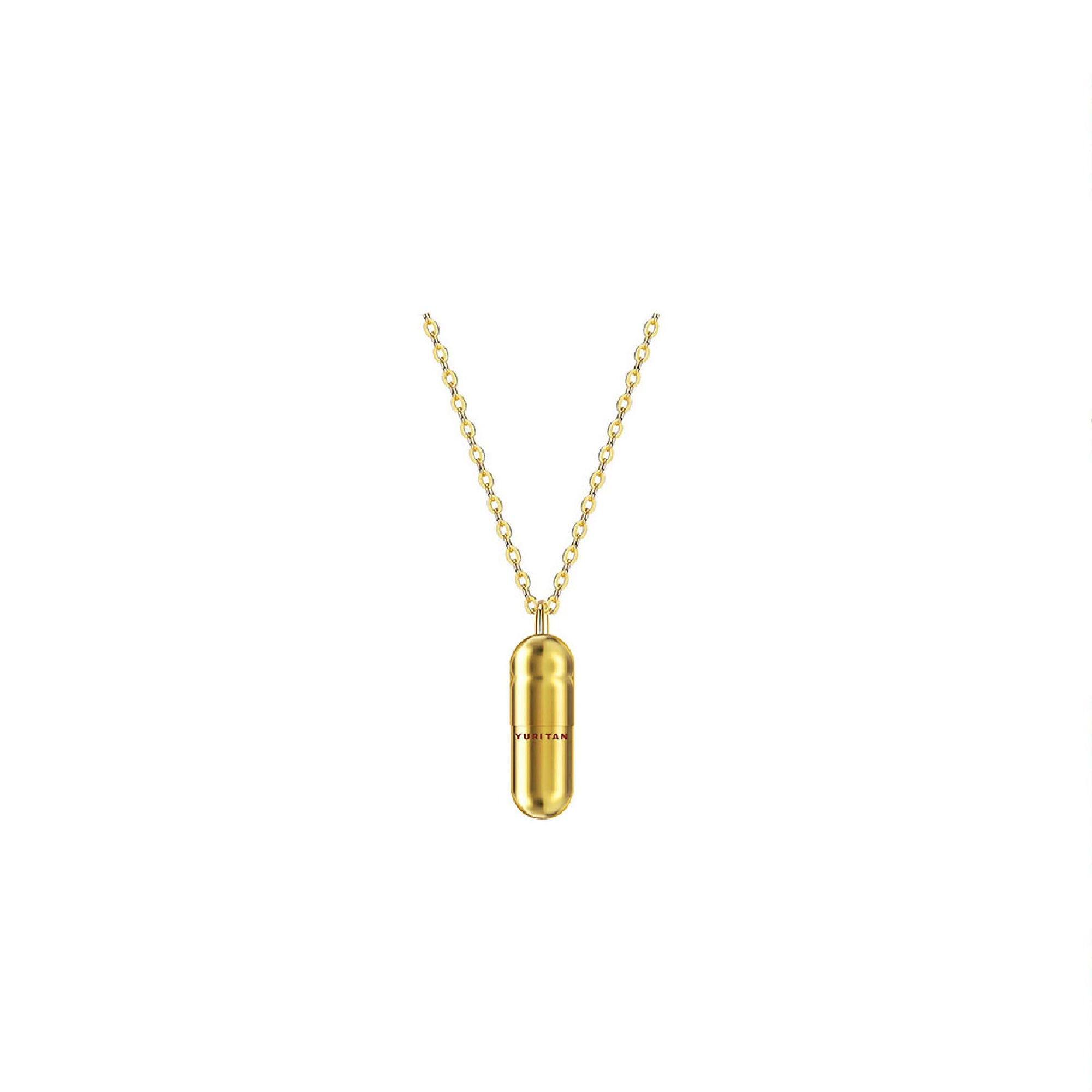 YURITAN Capsule Pendant Necklace