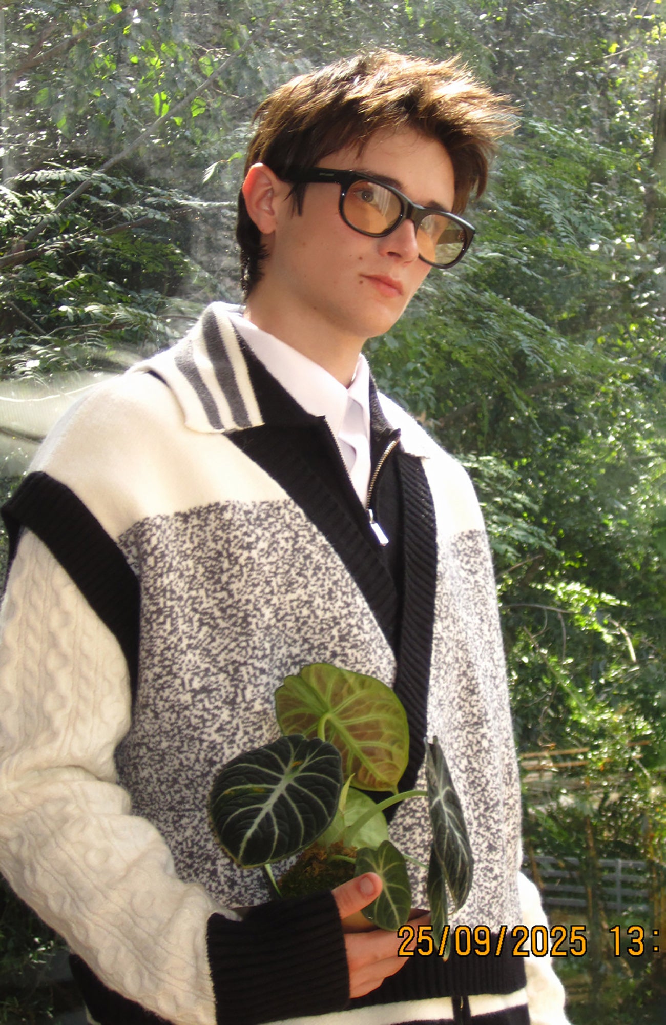 TIWILLTANG Asym Wrap Stripe-Collar Pullover, premium urban and streetwear designers apparel on PROJECTISR.com, TIWILLTANG