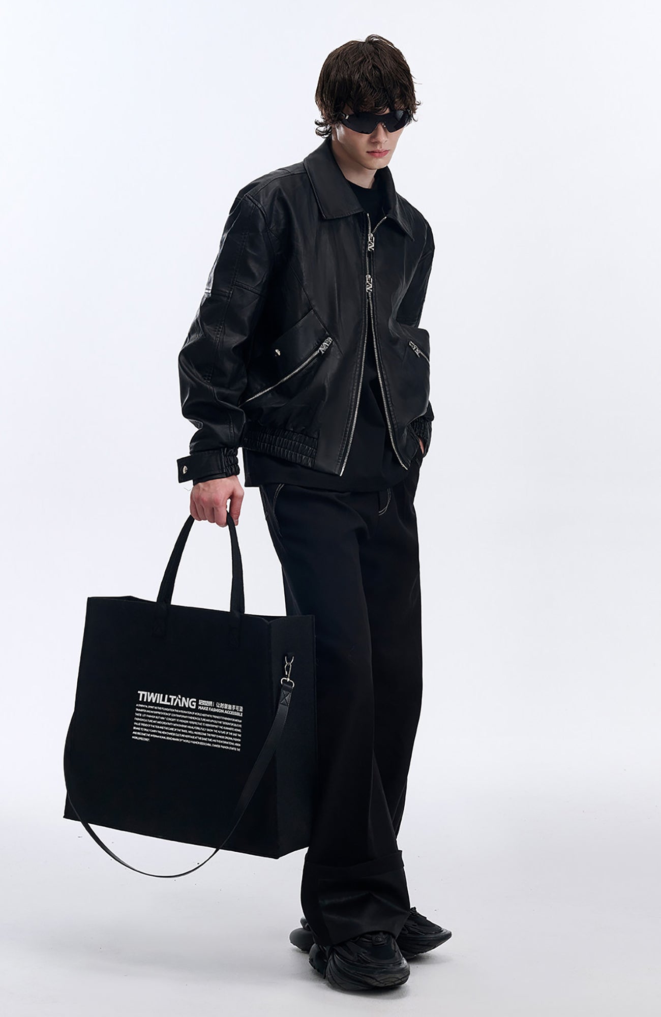 TIWILLTANG Essential Paneled Dual-Zip Jacket