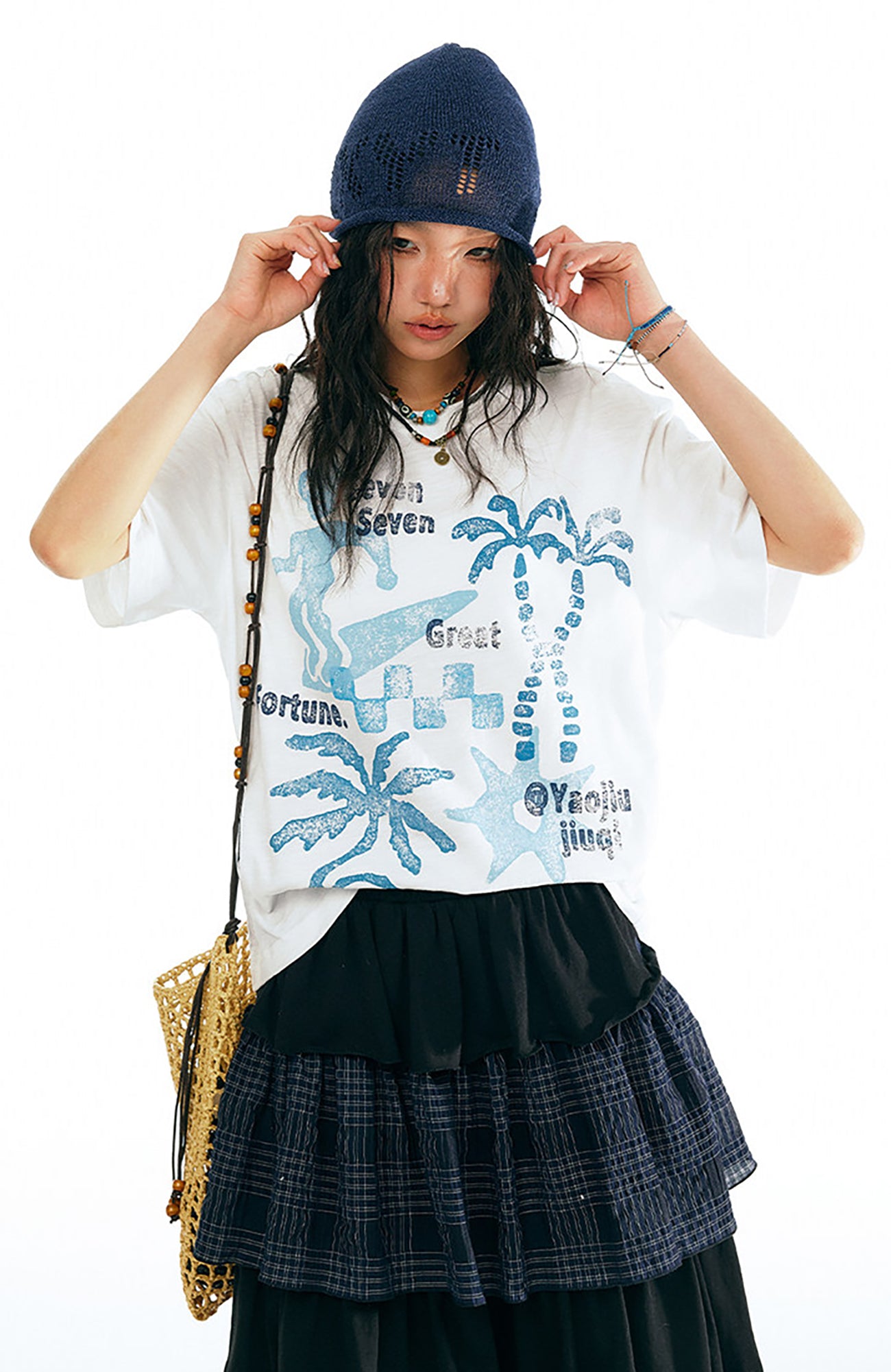 1997 POSTOFFICE Tropical Graphic T-Shirt, premium urban and streetwear designers apparel on PROJECTISR.com, 1997 POSTOFFICE