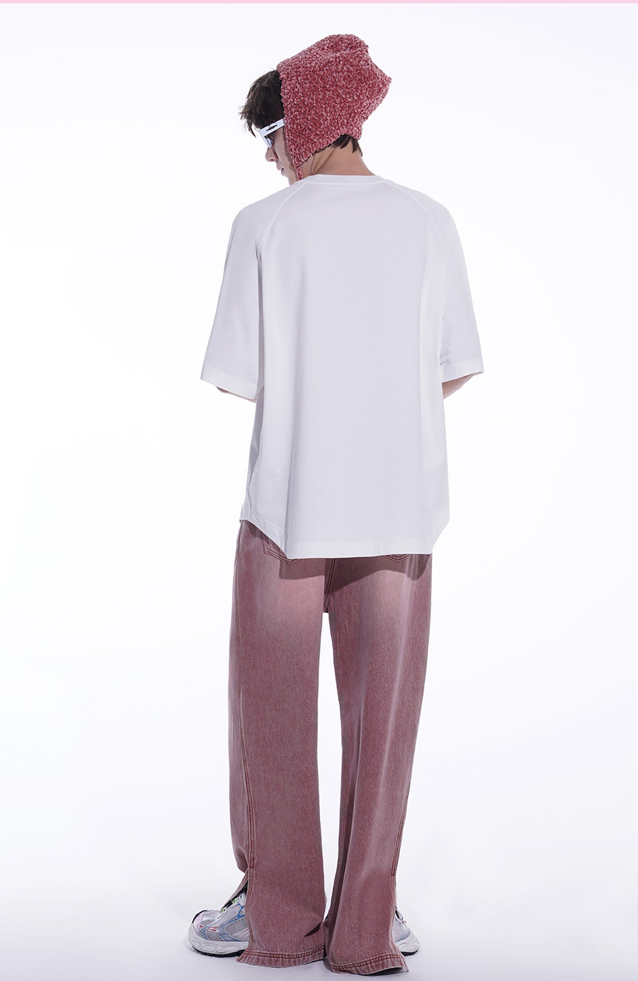 TIWILLTANG Side-Cut Oversized Jeans