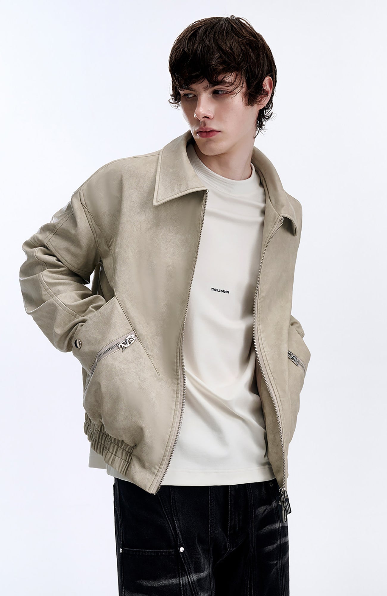 TIWILLTANG Essential Paneled Dual-Zip Jacket