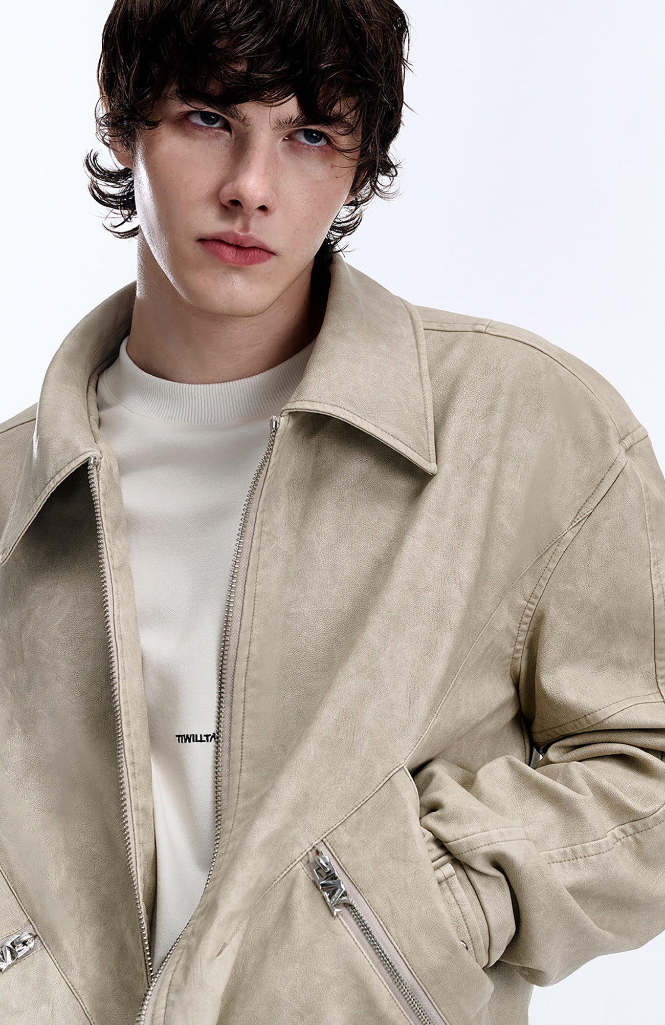 TIWILLTANG Essential Paneled Dual-Zip Jacket