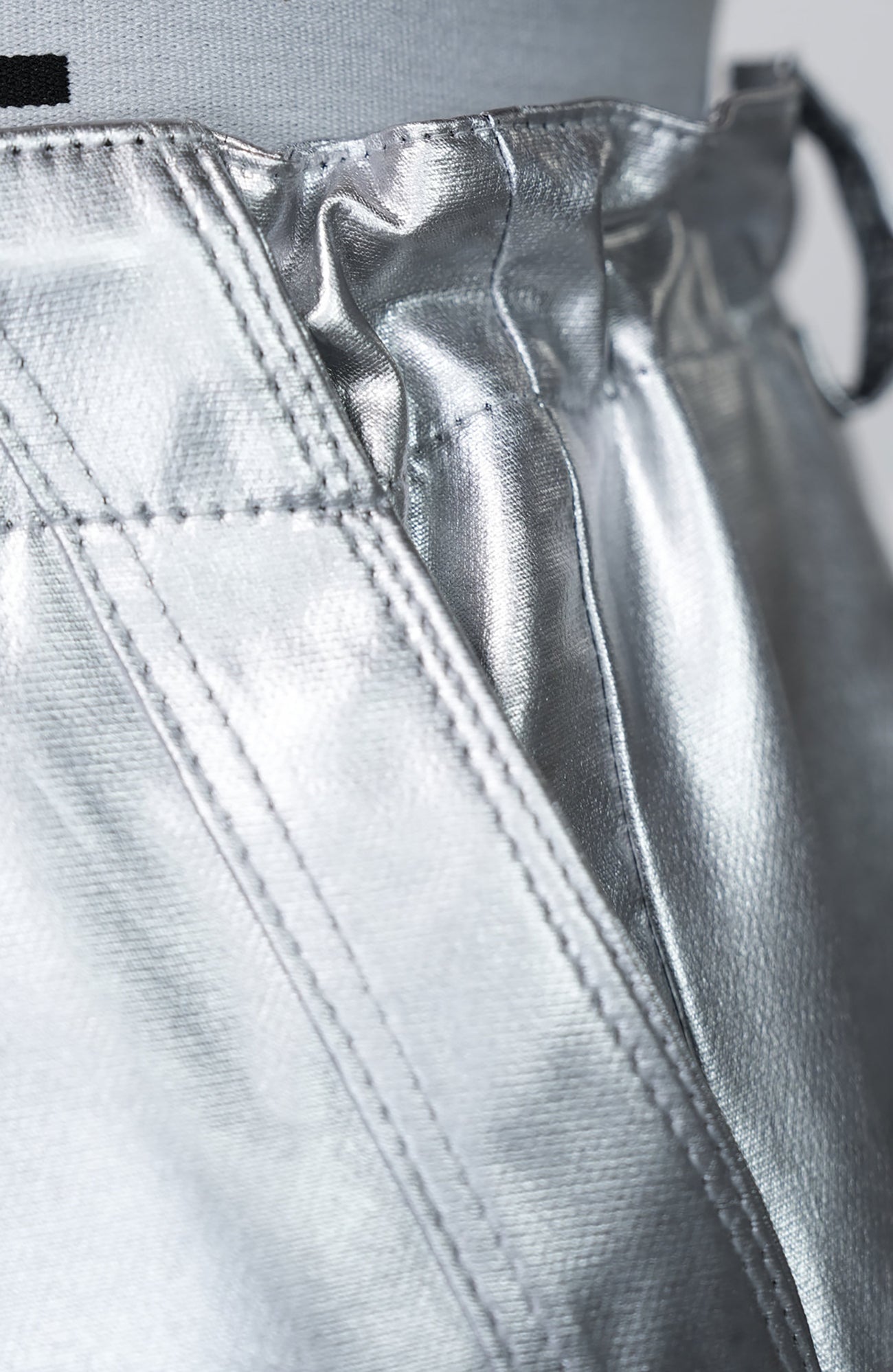 VE2 Metallic Coated Cargo Pants