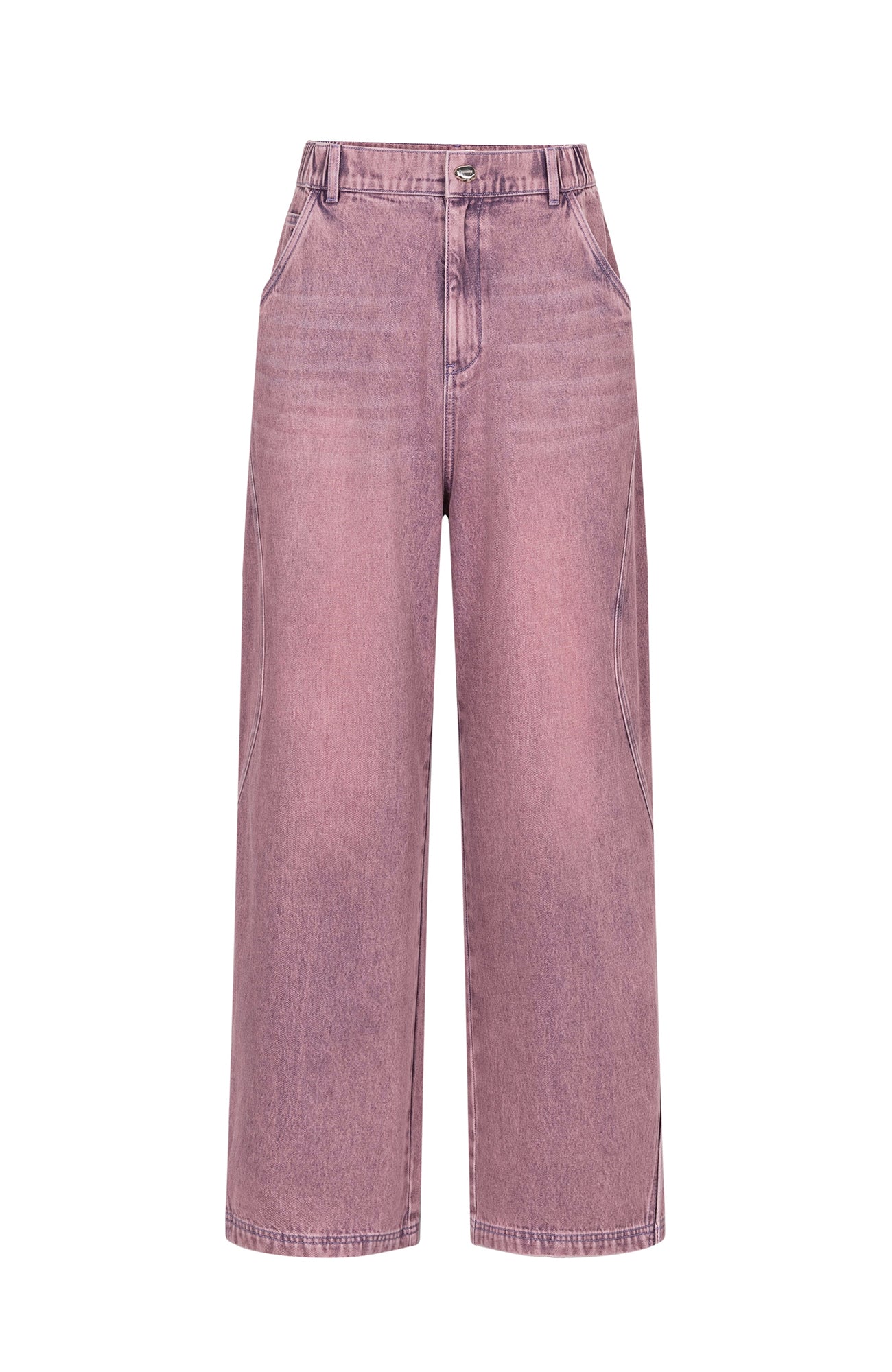 TIWILLTANG Side-Cut Oversized Jeans