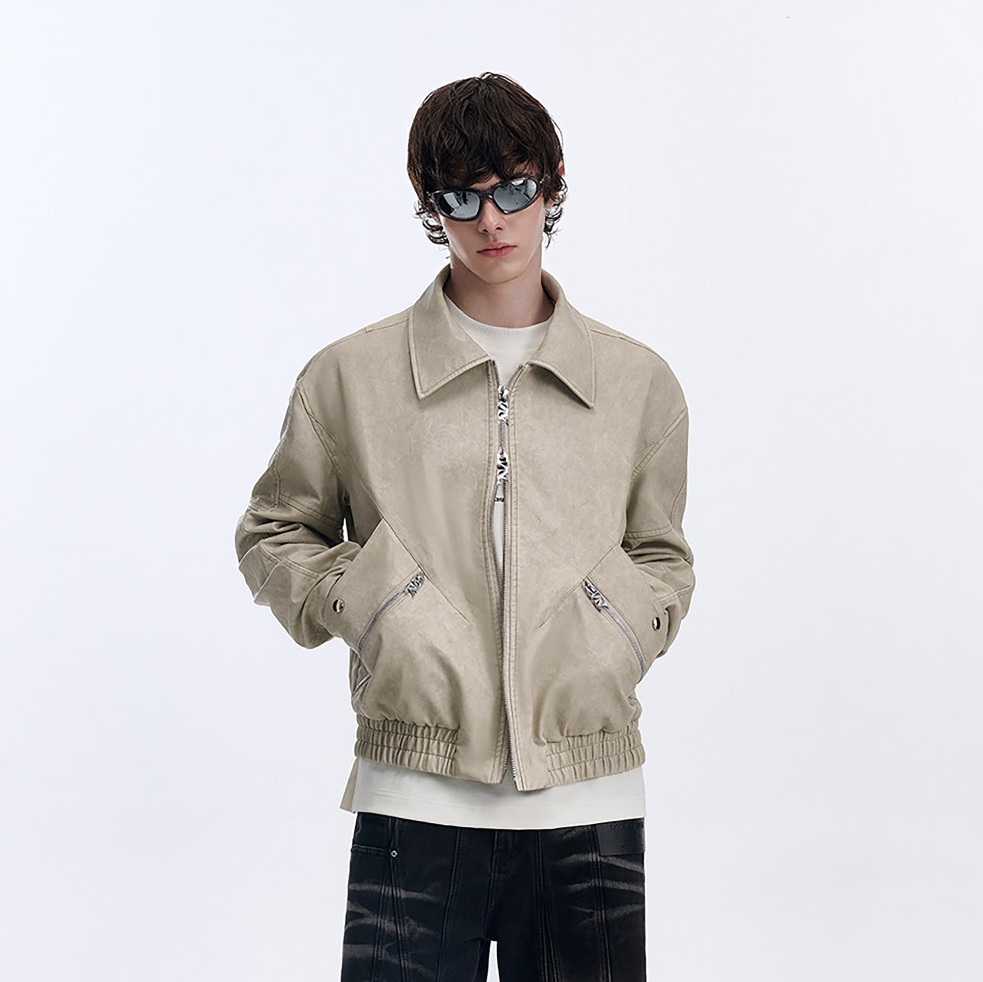 TIWILLTANG Essential Paneled Dual-Zip Jacket