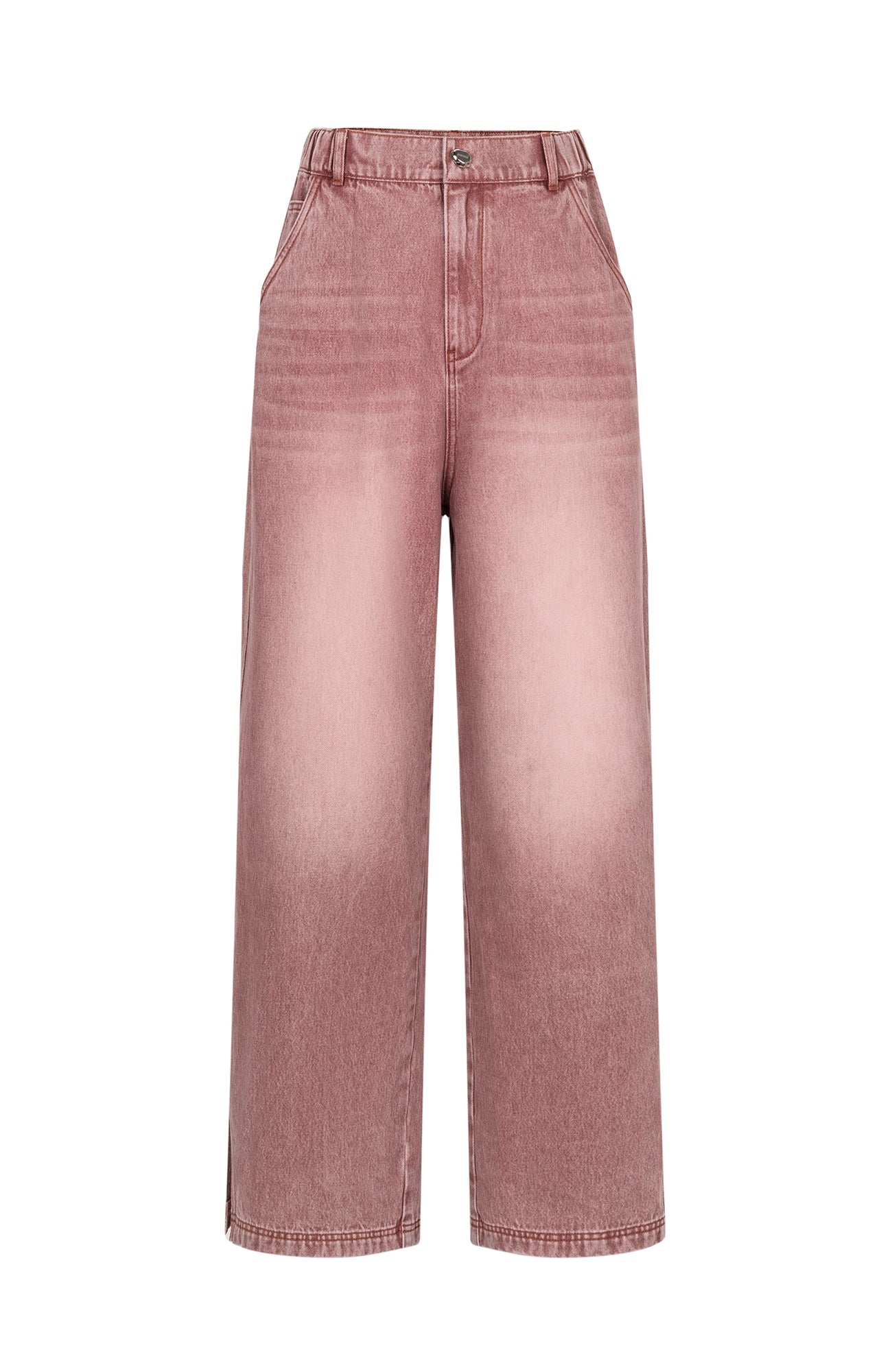 TIWILLTANG Side-Cut Oversized Jeans