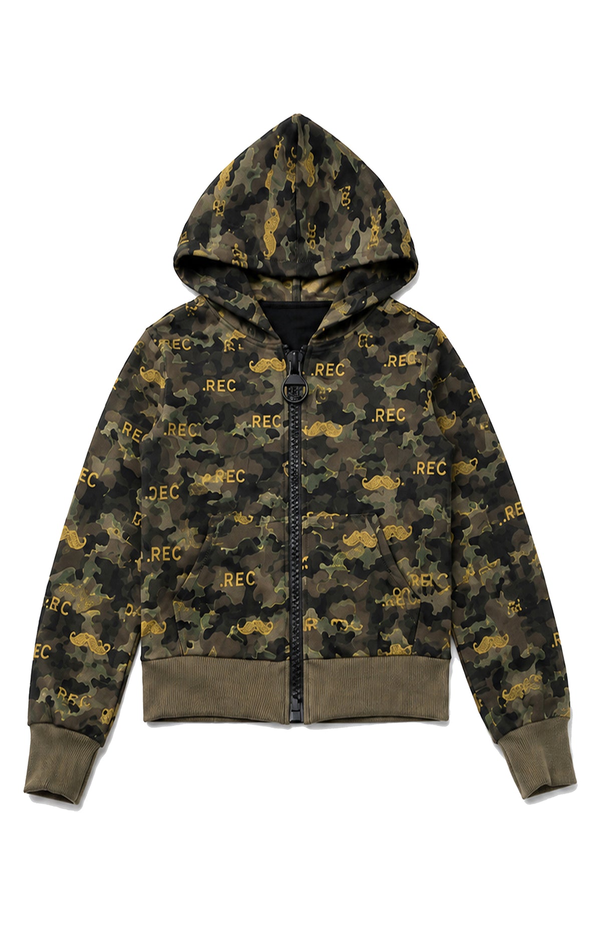 PAIKI Full-Print Zip-Up Hoodie