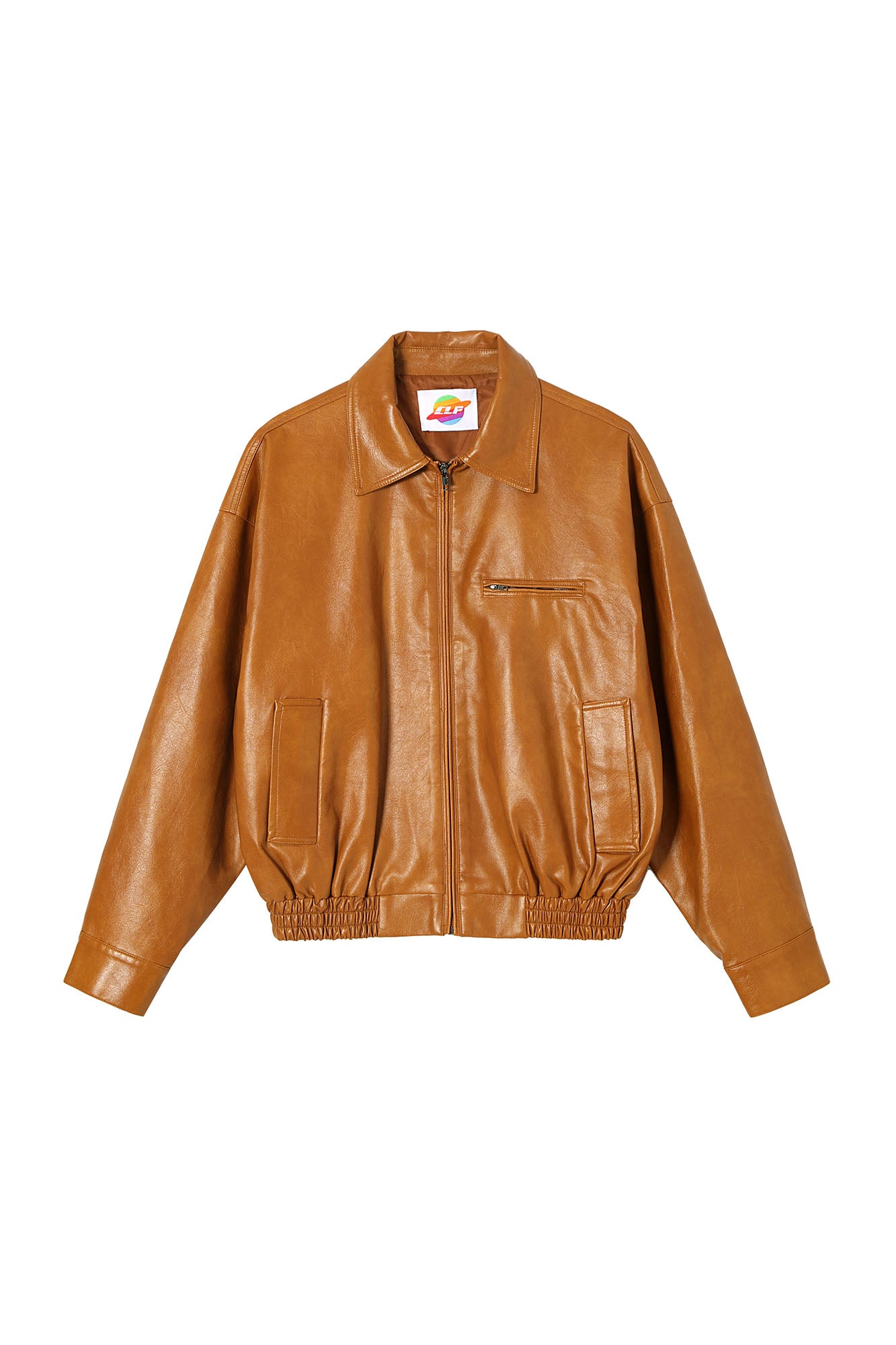CLP Faux Leather Oversized Blouson