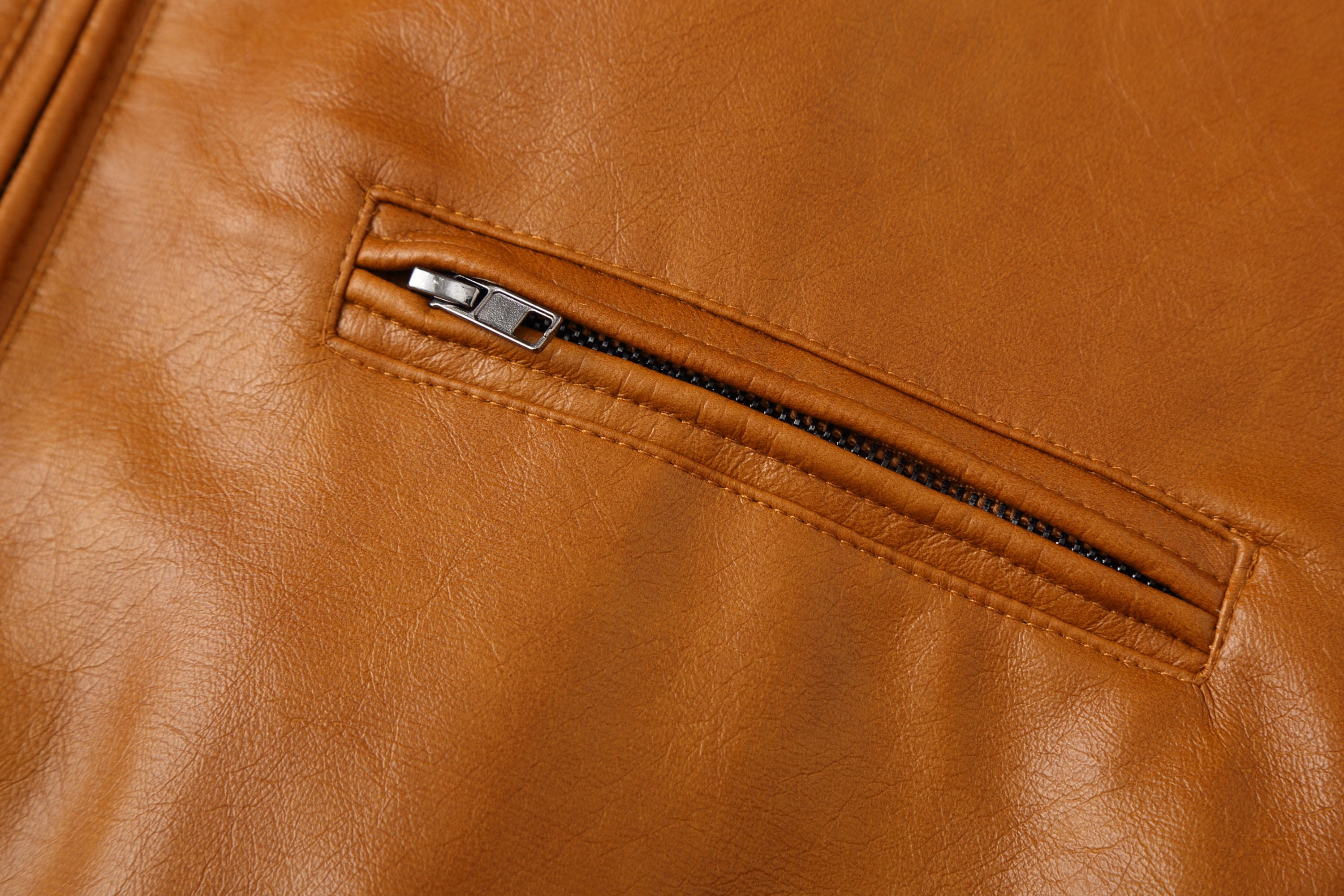 CLP Faux Leather Oversized Blouson