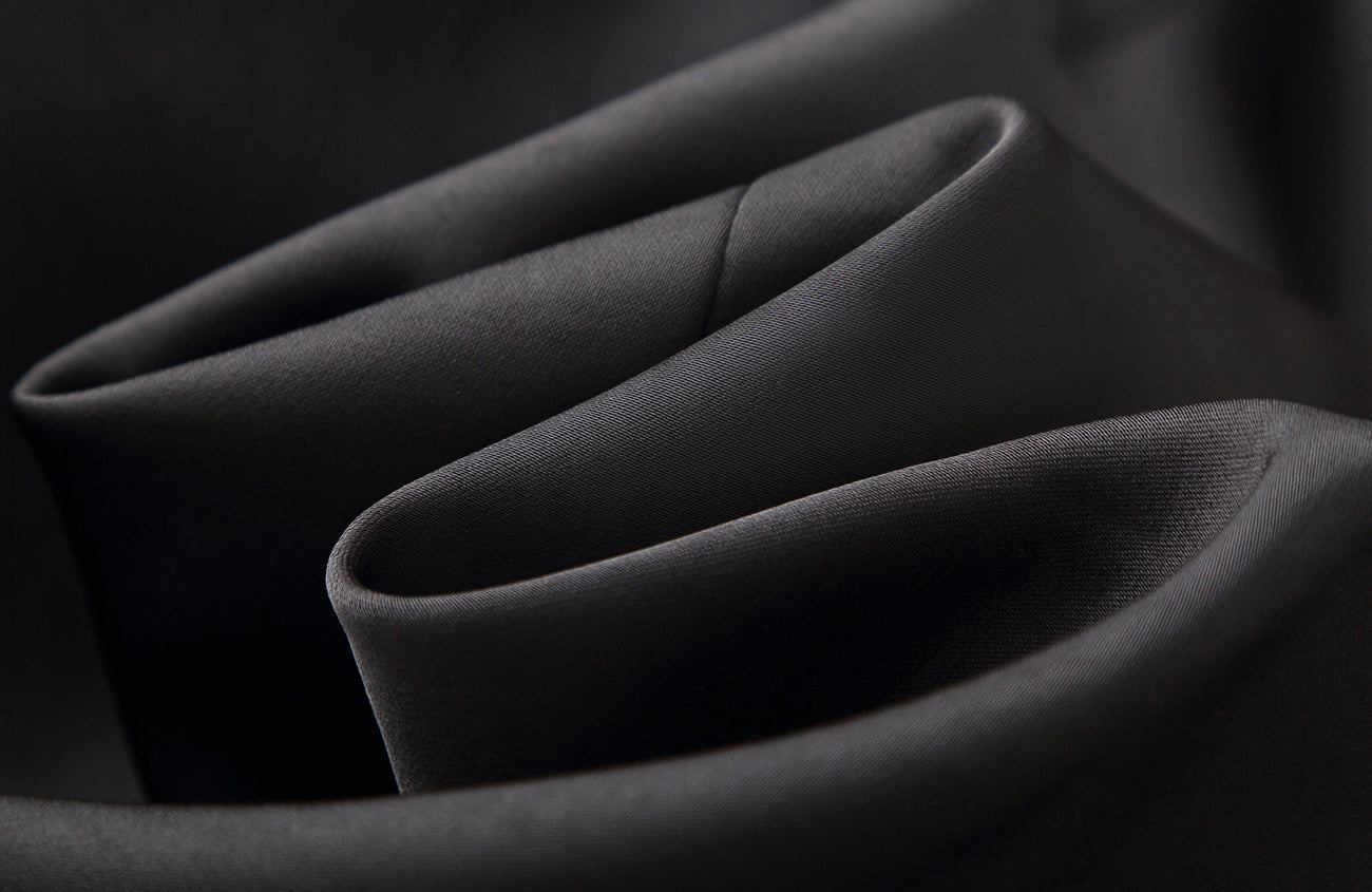 CLP Satin Padded Drape Coat, premium urban and streetwear designers apparel on PROJECTISR.com, CLP