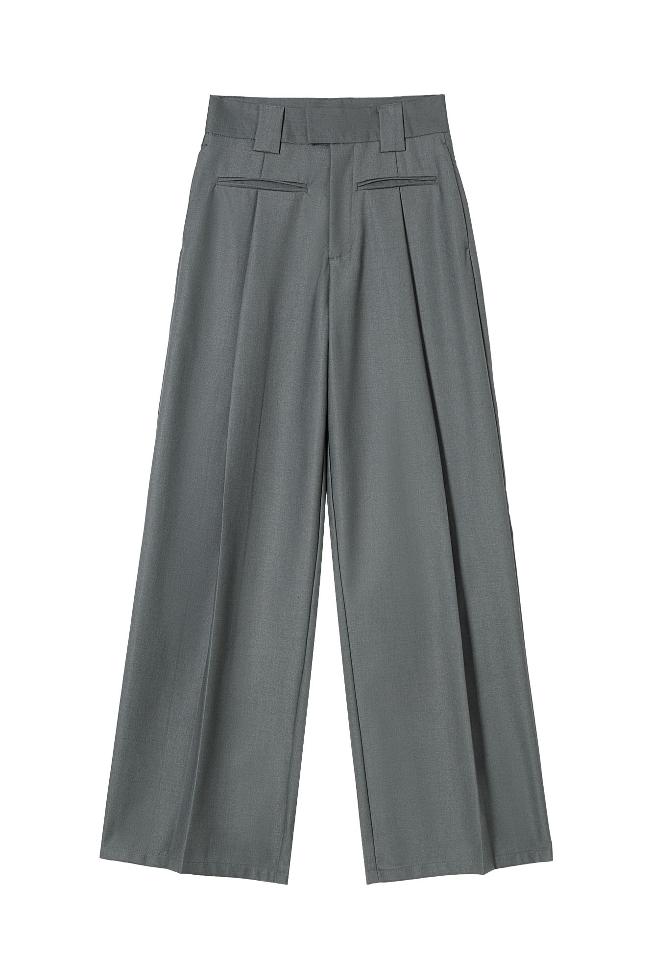 CLP Classic High-Waist Straight-Leg Pants