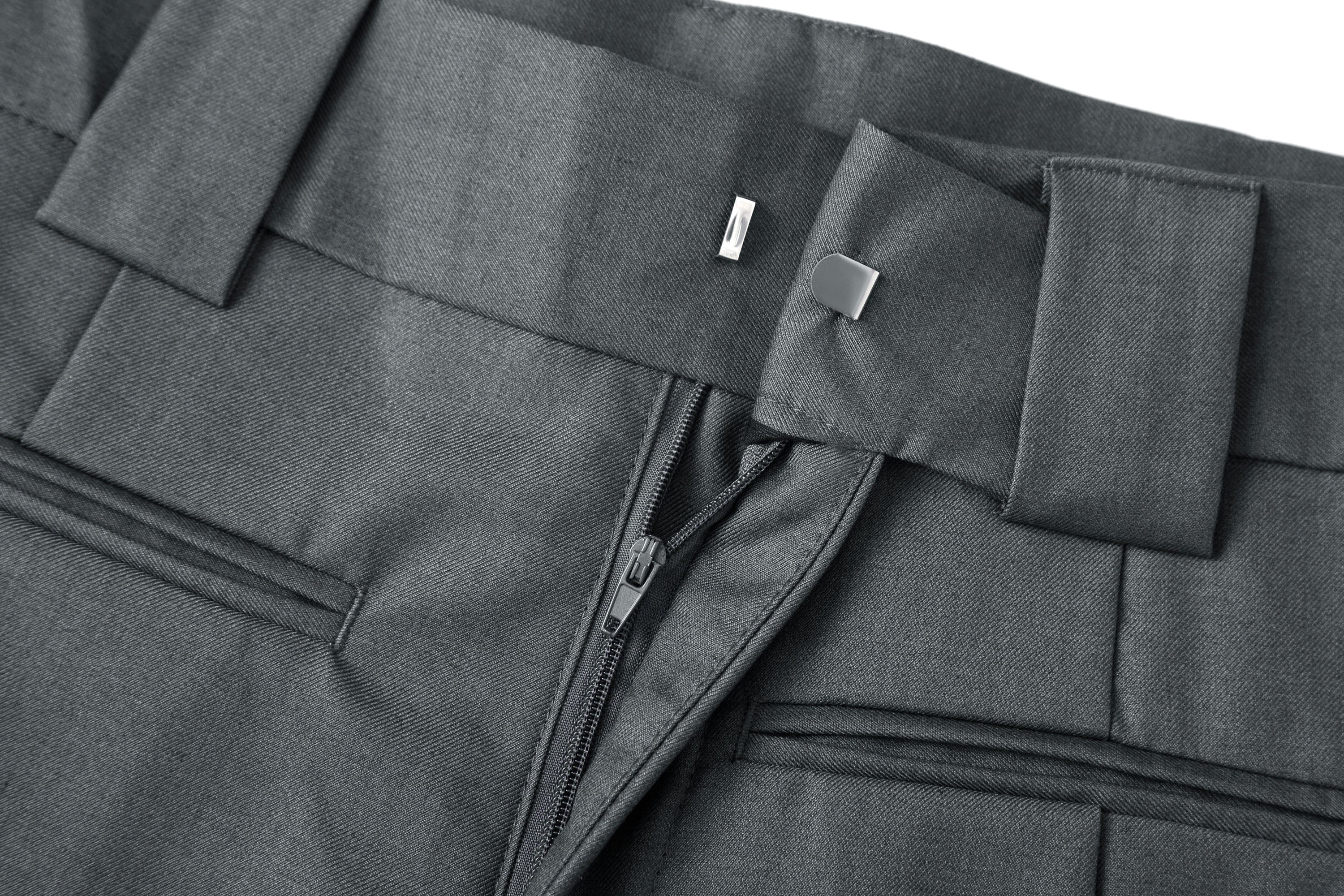 CLP Classic High-Waist Straight-Leg Pants