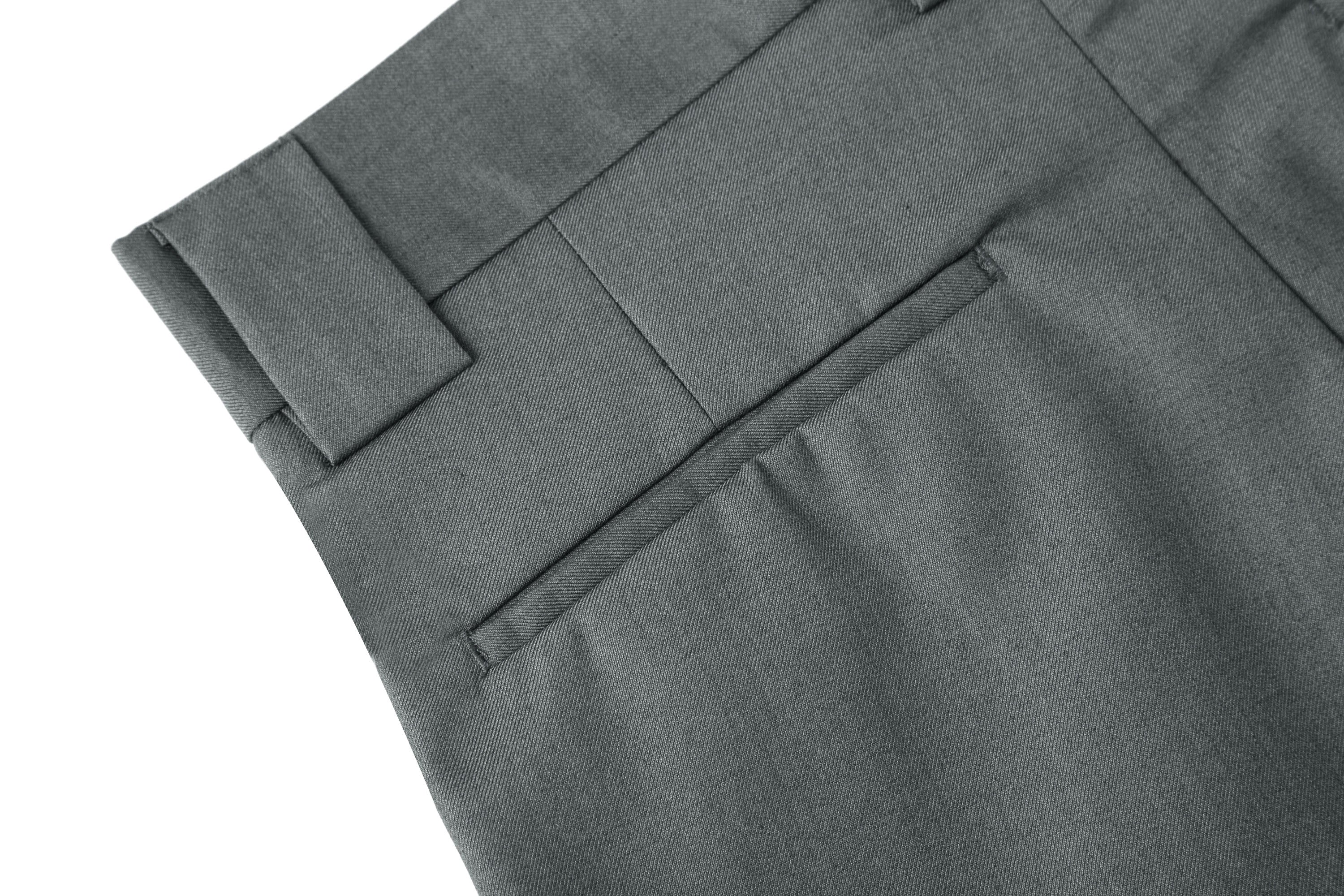 CLP Classic High-Waist Straight-Leg Pants