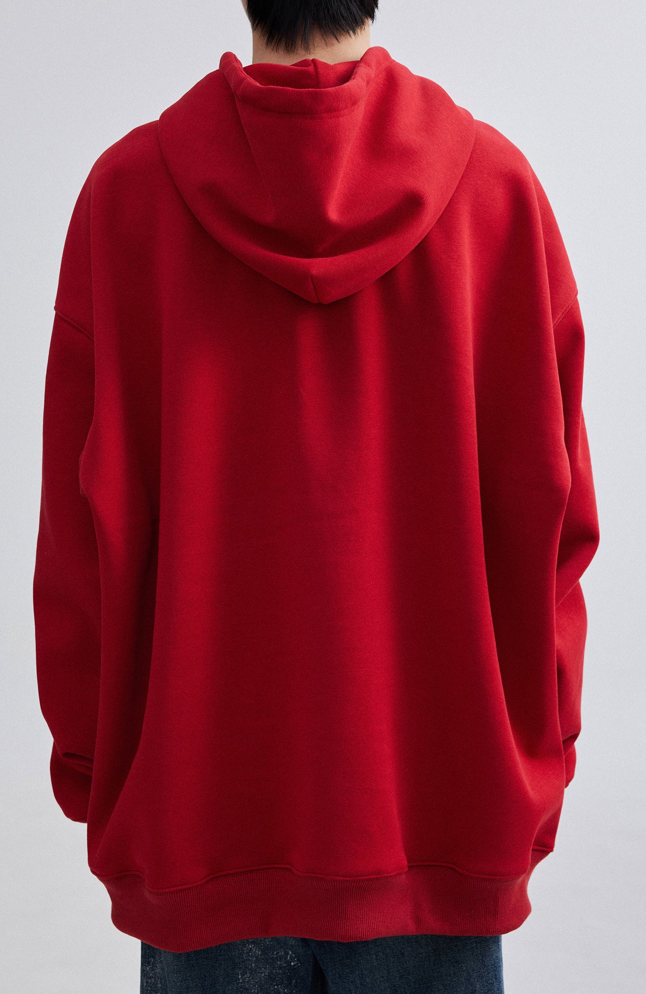 OIPWORD Envelope Pocket Pony Graphic Hoodie