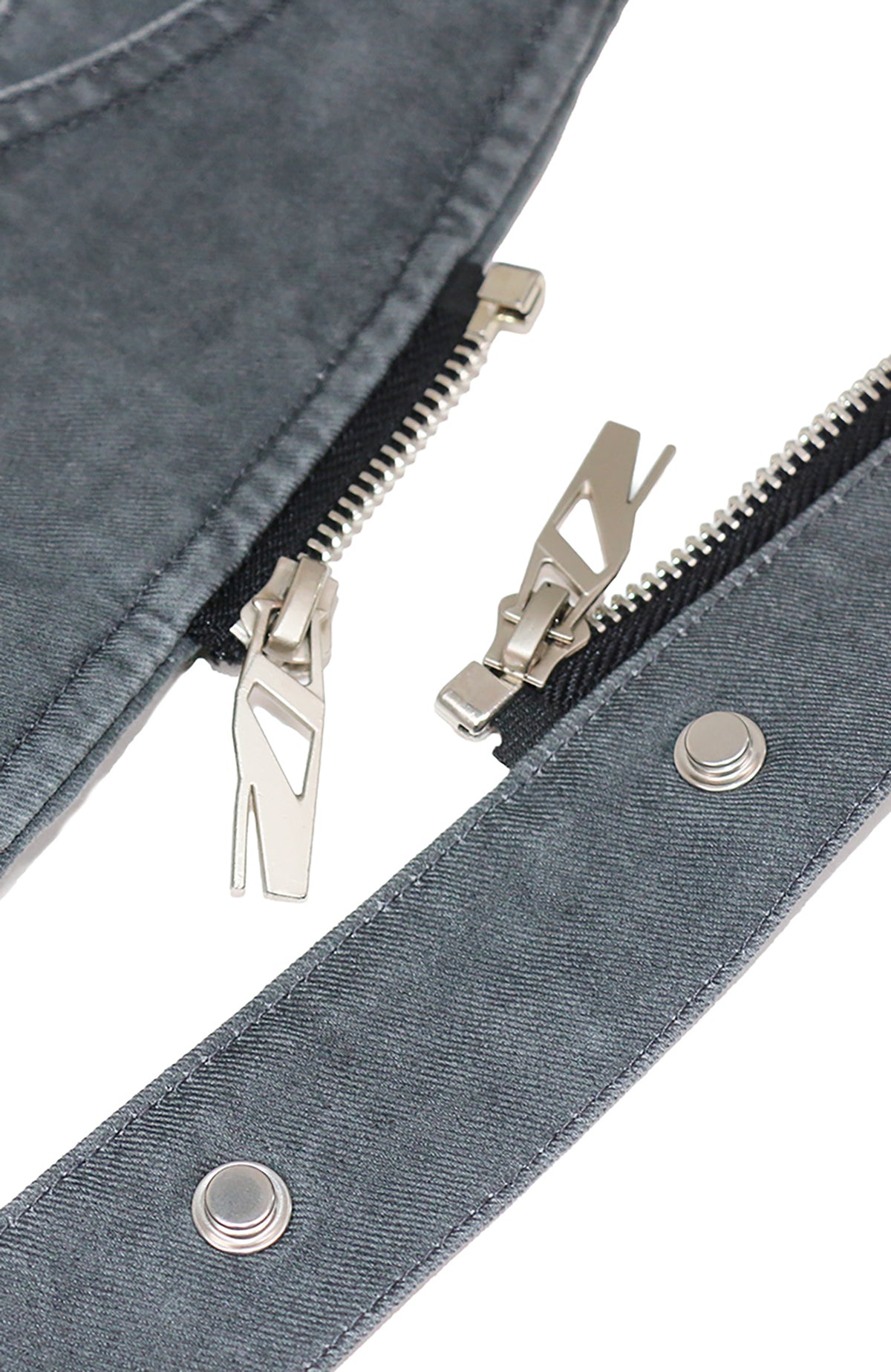 RELABEL Detachable Adjustable Zippered Denim Belt Bag
