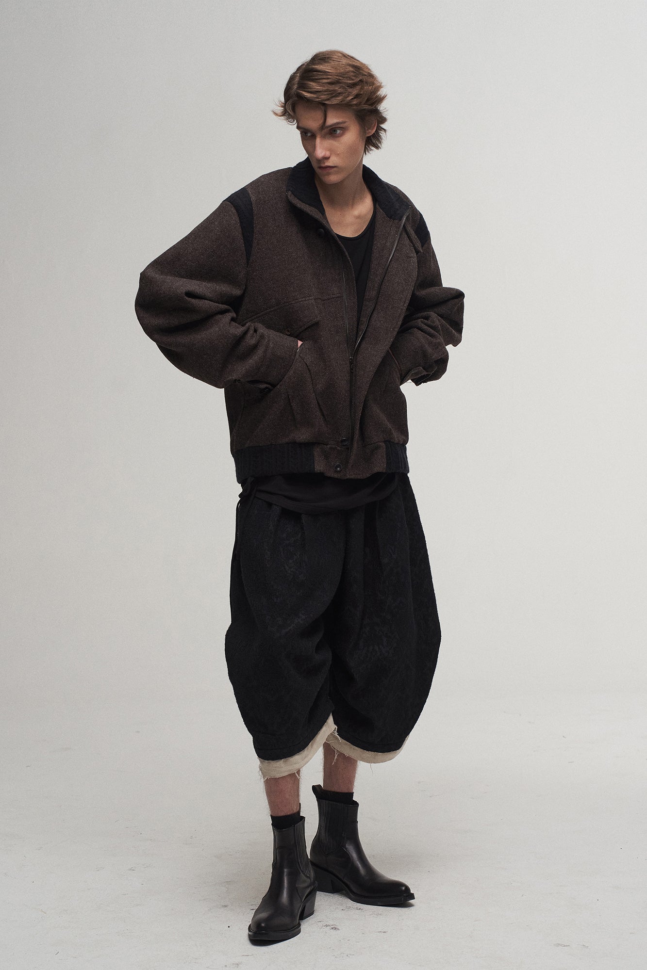 ILNya Nieternite Nifutur Multi-Pocket Utility Wool Jacket
